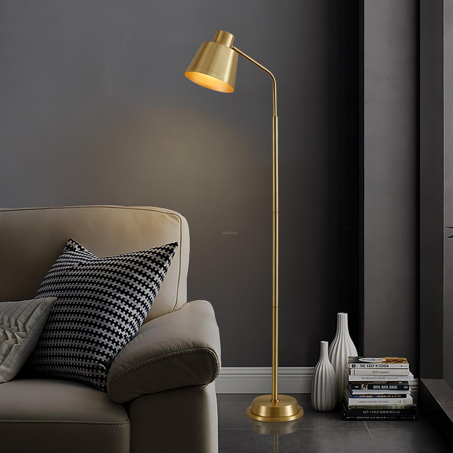 Zeid Floor Lamp W 9.4″ - Geometry-1-Luxehomezone