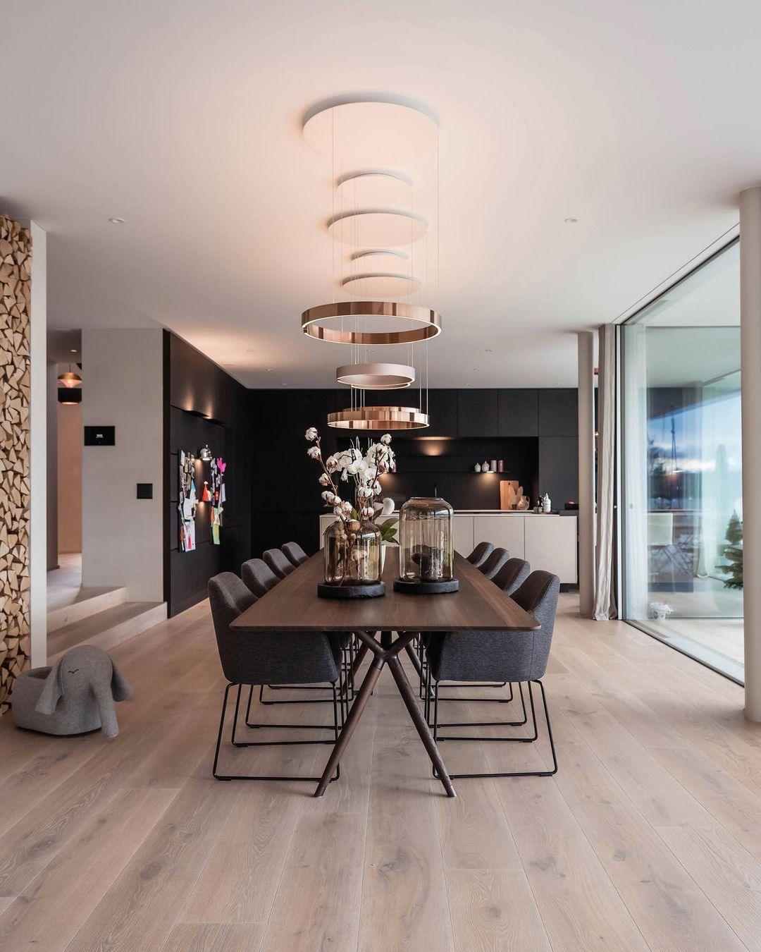 Circular Style Chandelier - ring-1-Luxehomezone