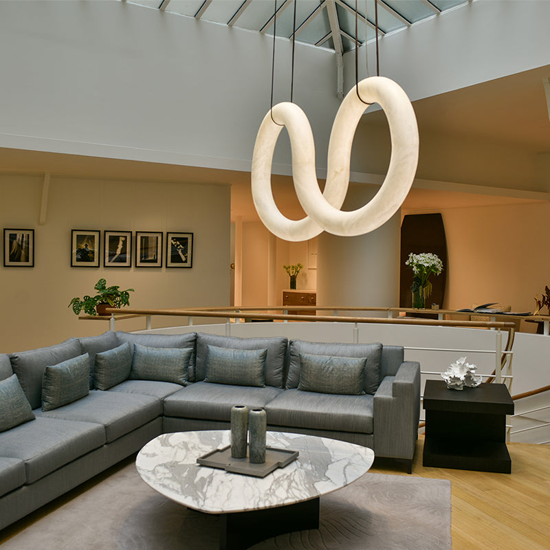 Ethera Alabaster Chandelier 55 7/8’W