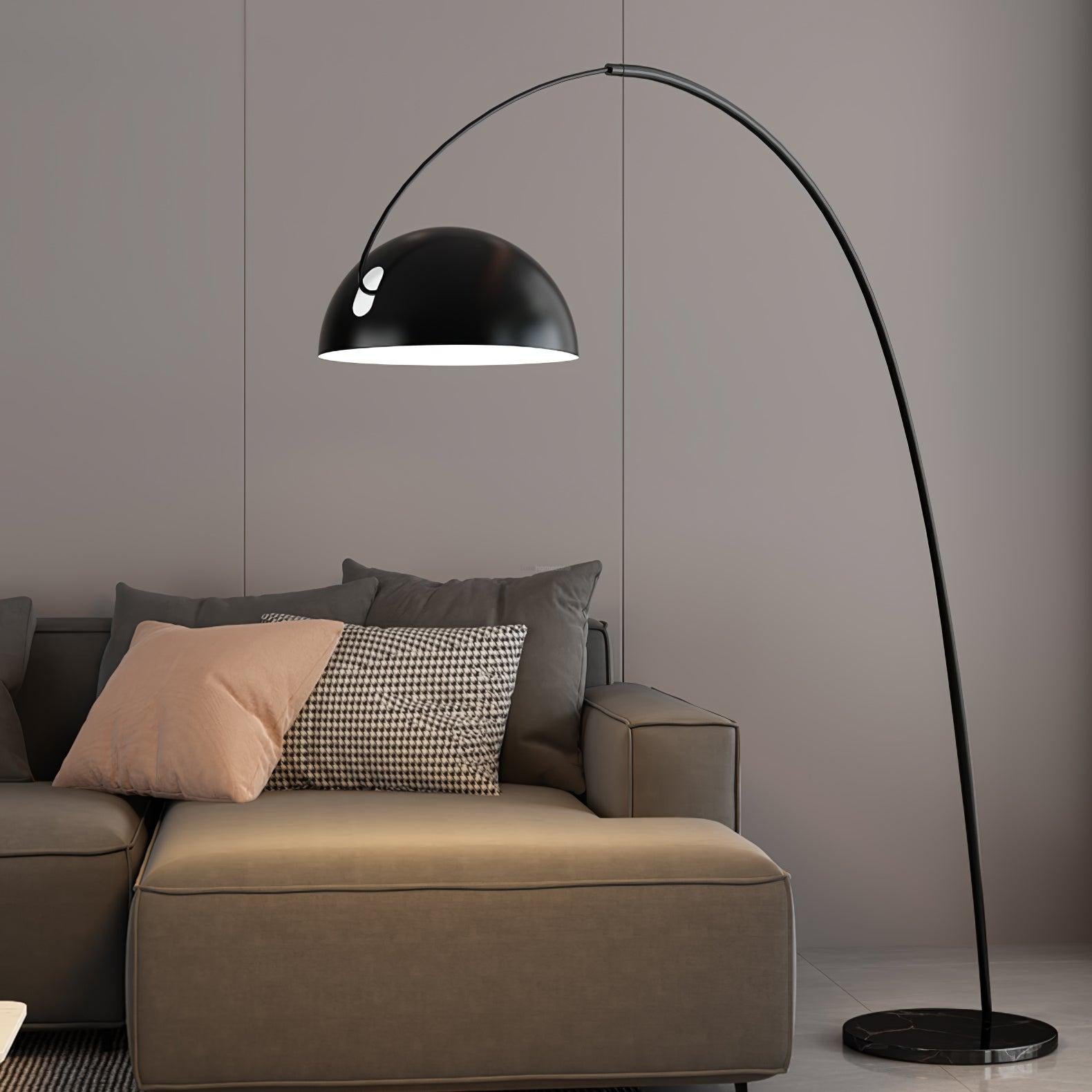 Pluma Floor Lamp ∅ 57.5″ - Bent-1-Luxehomezone