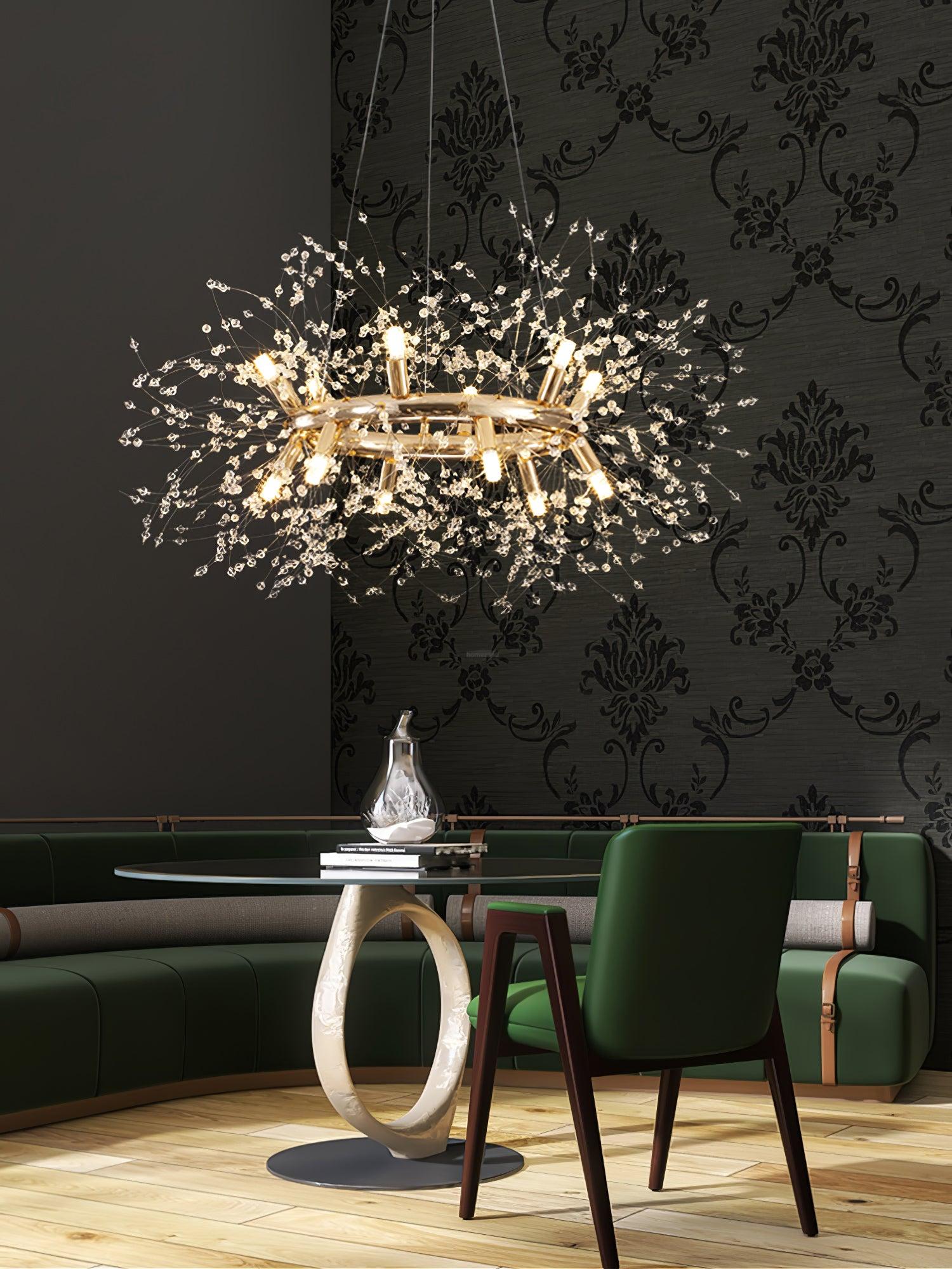 Dandelion Chandelier Bloom - Urchin-1-Luxehomezone