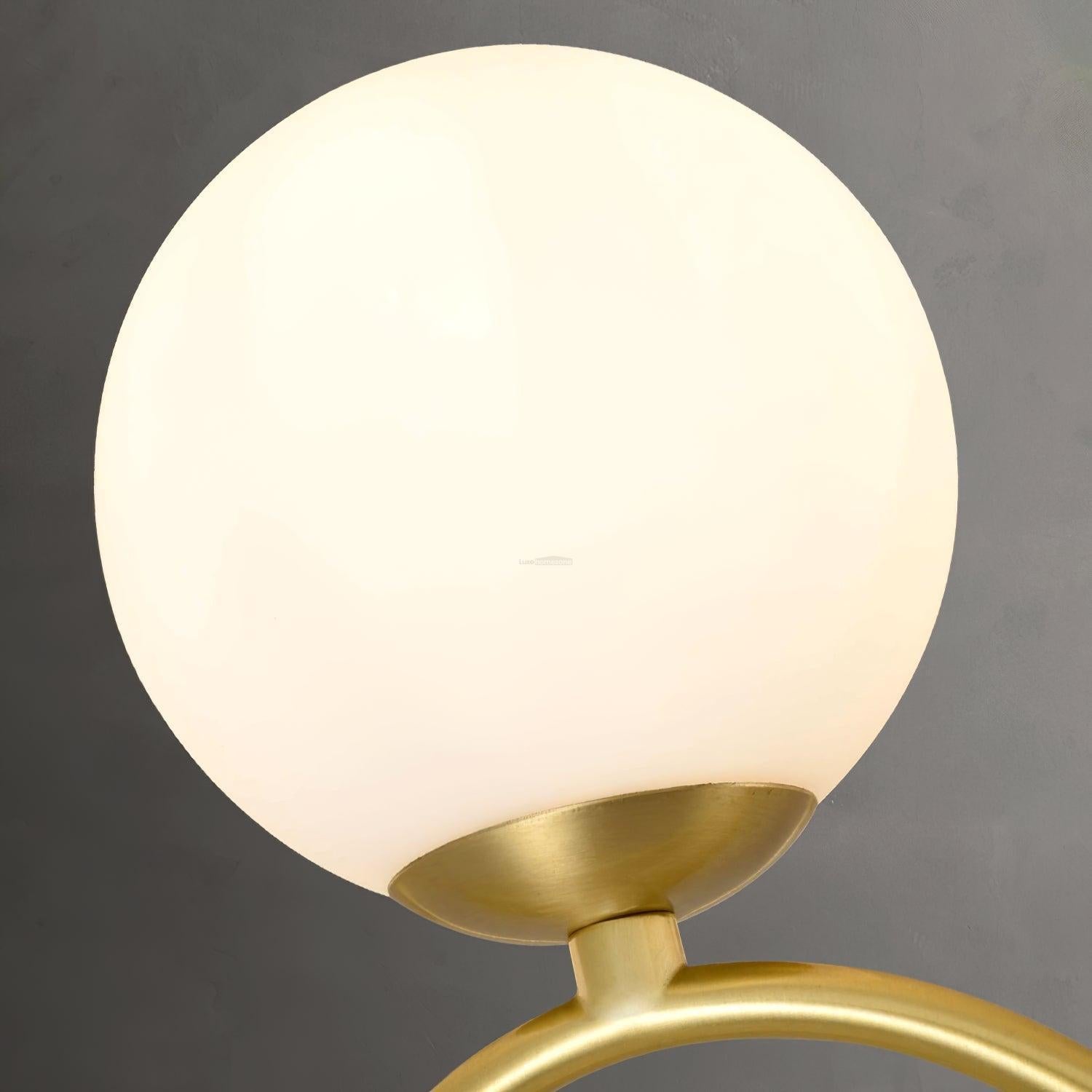 Crown Brass Round Chandelier - Bend-1-Luxehomezone