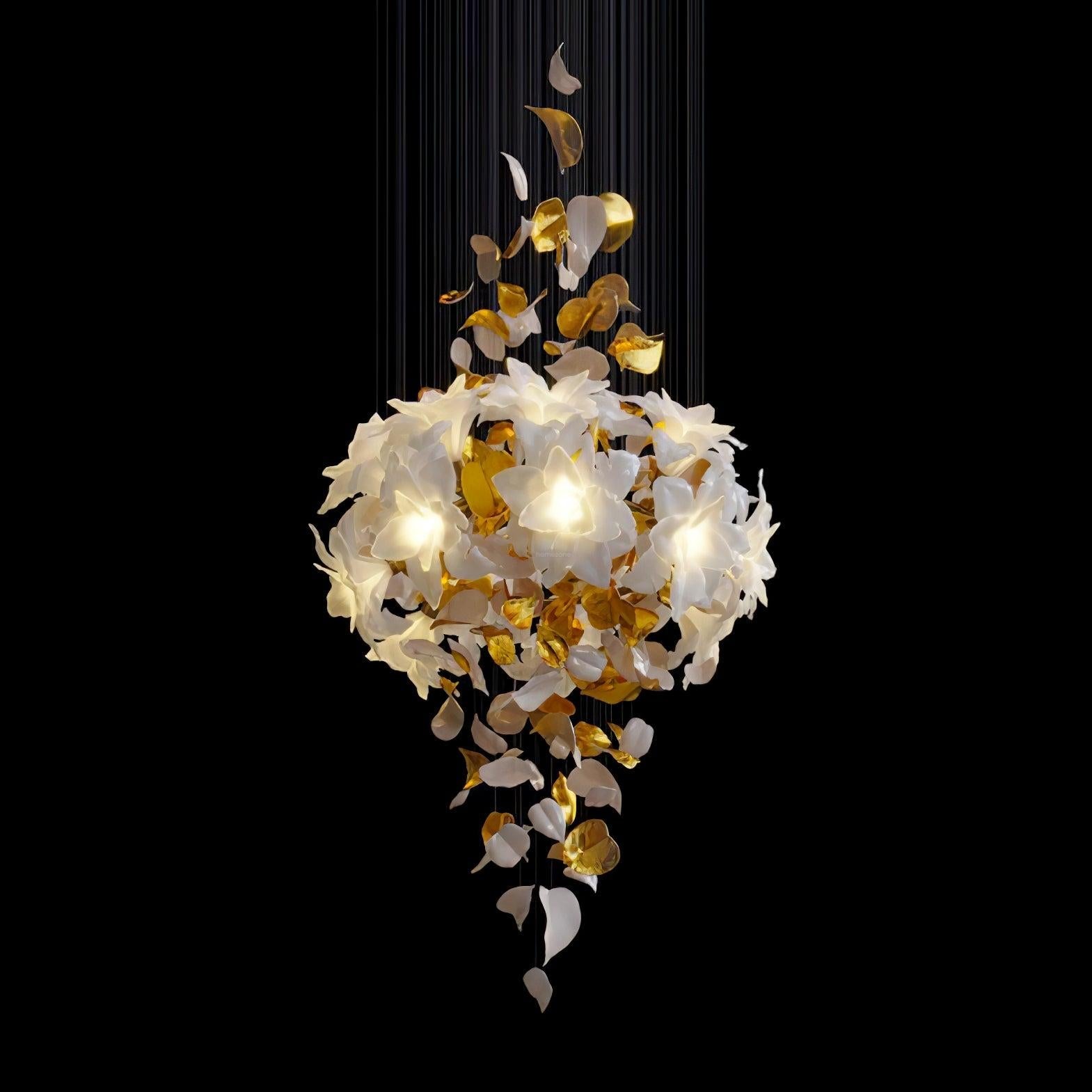 Flying Flowers Fluttering Chandelier with 6 Types - Luxehomezone