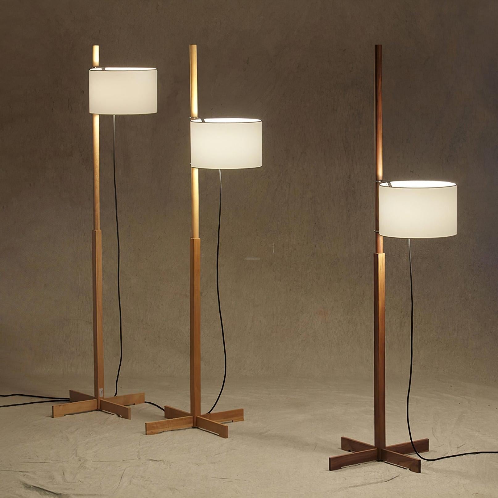 Svelte Silhouette Floor Light - Wood-1-Luxehomezone
