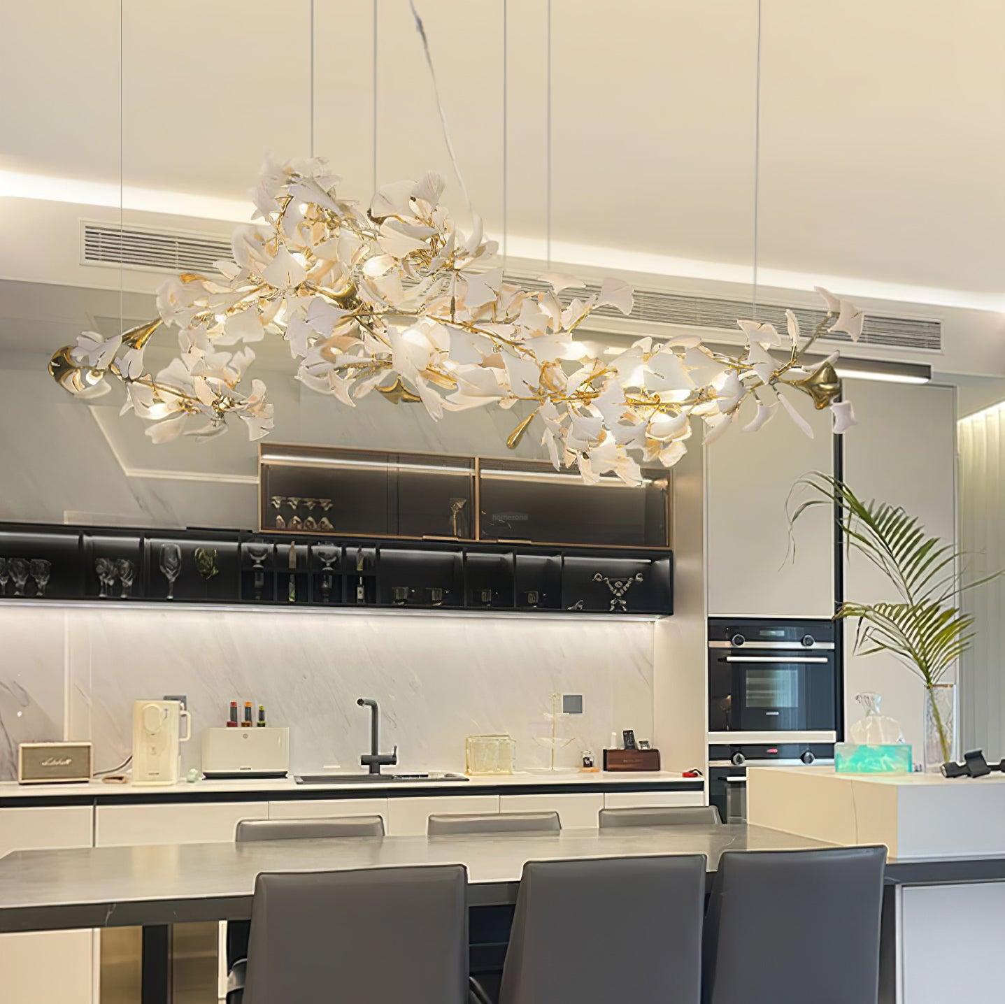 Gingko Chandelier Style K - Gingko, Gingko Chandelier-1-Luxehomezone