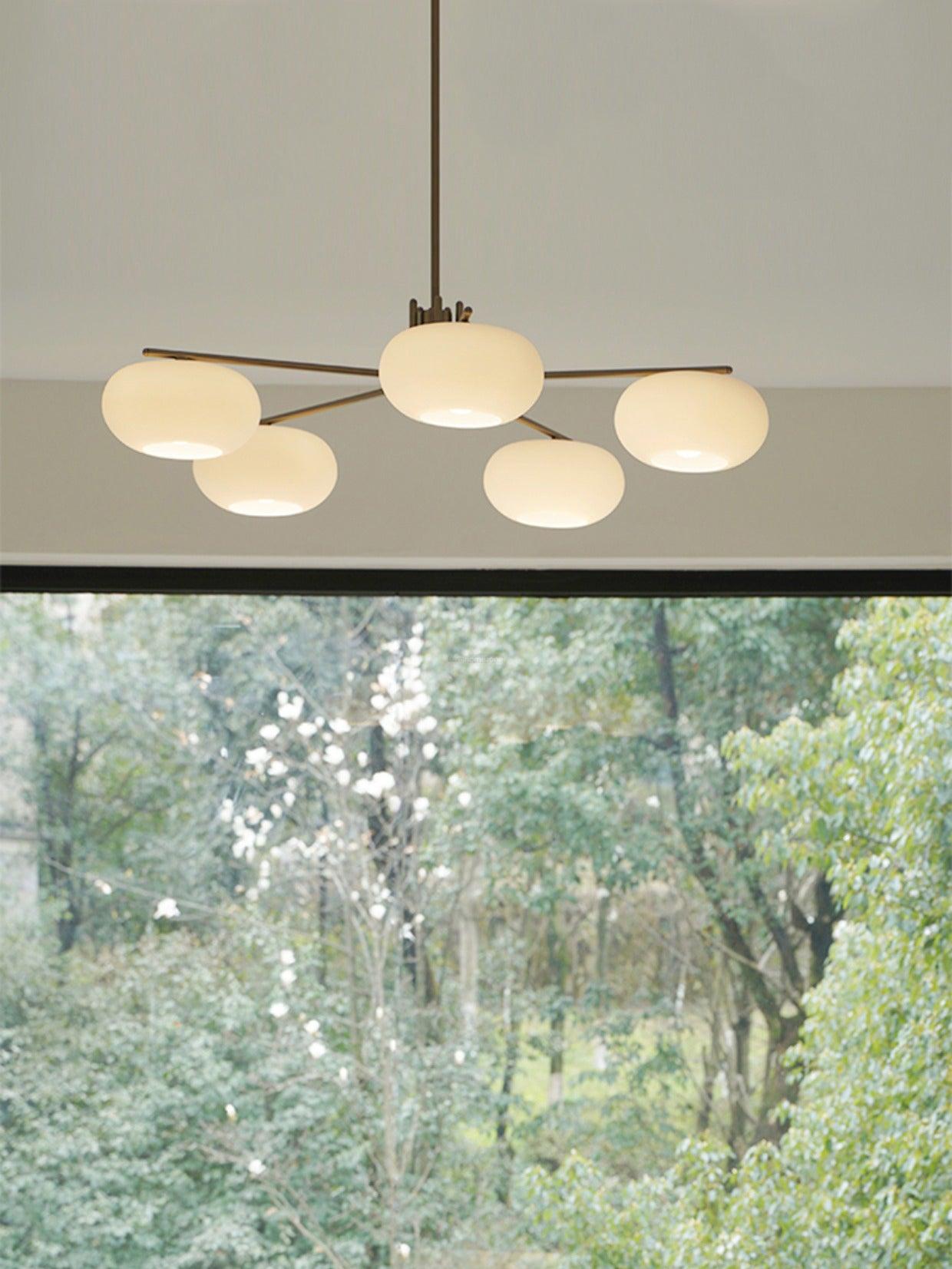 Barndon Round Chandelier - Bend-1-Luxehomezone
