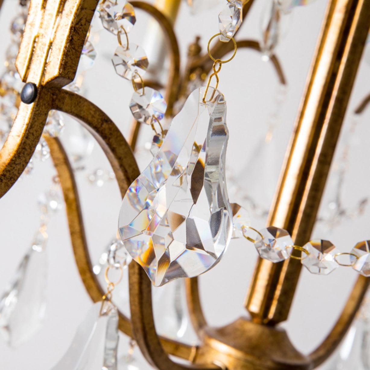 Candle Style Valentina Chandelier with 4/6/12/15 heads - Candle-1-Luxehomezone