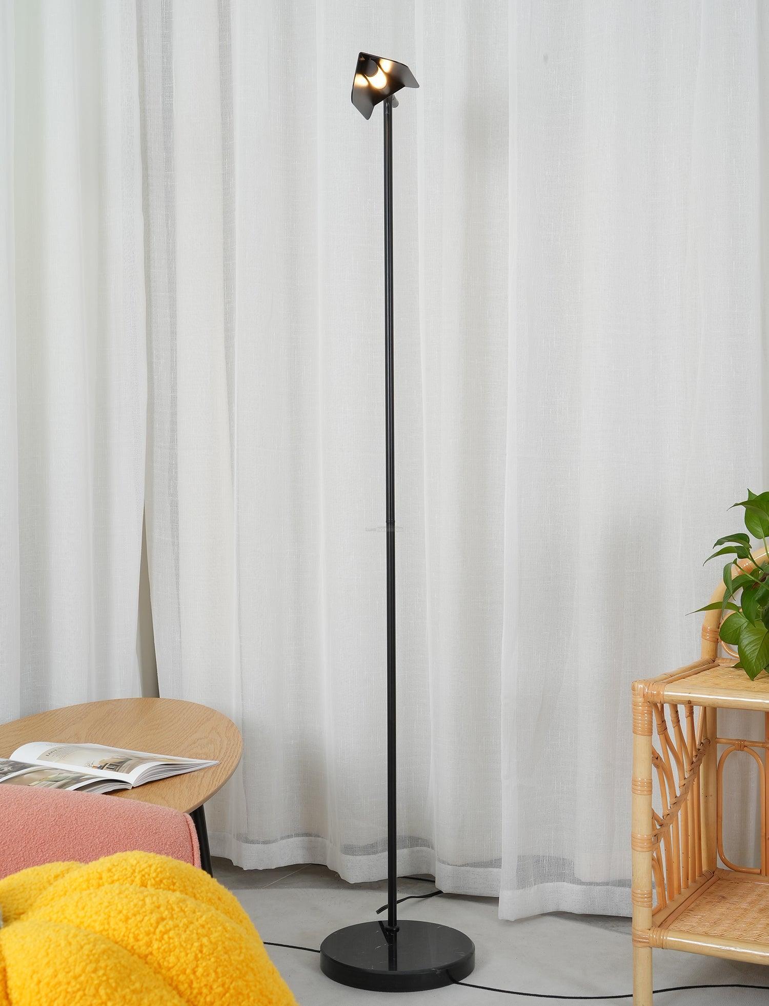 Pivot Ease Floor Lamp  ∅ 11.8″ - Industrial-1-Luxehomezone