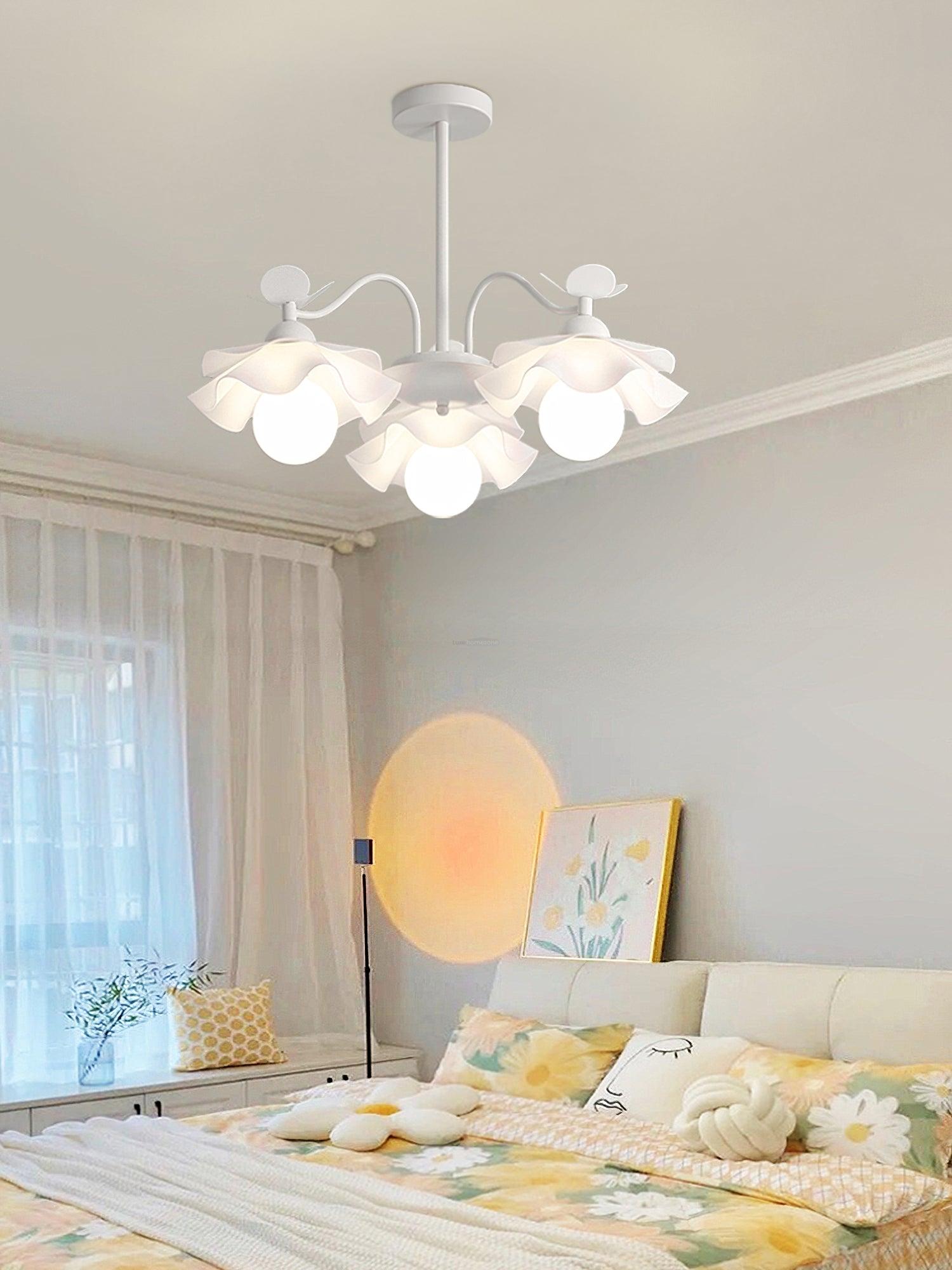 Murano Acrylic Chandelier with 3/5/8 heads - Zahara-1-Luxehomezone