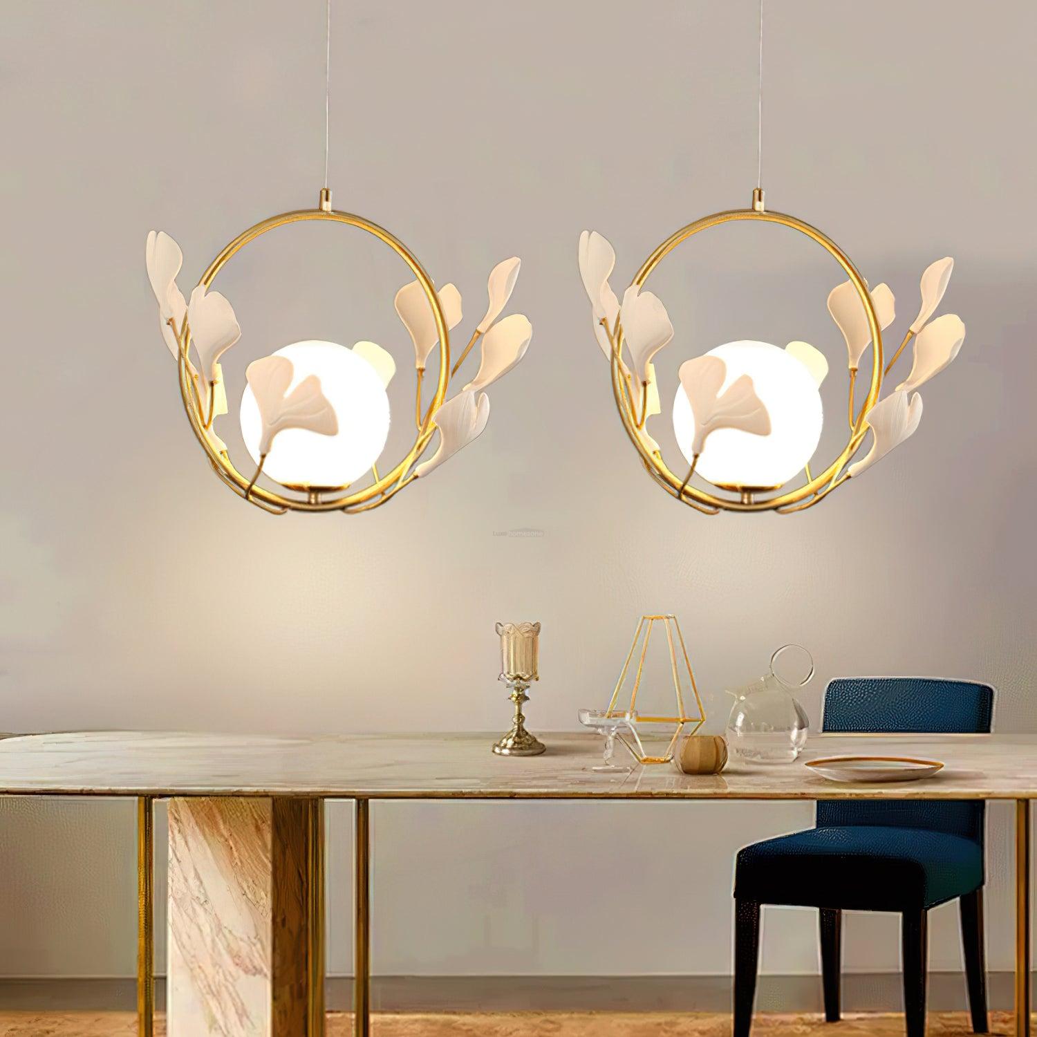 Gingko Pendant - Gingko, Gingko Chandelier-1-Luxehomezone