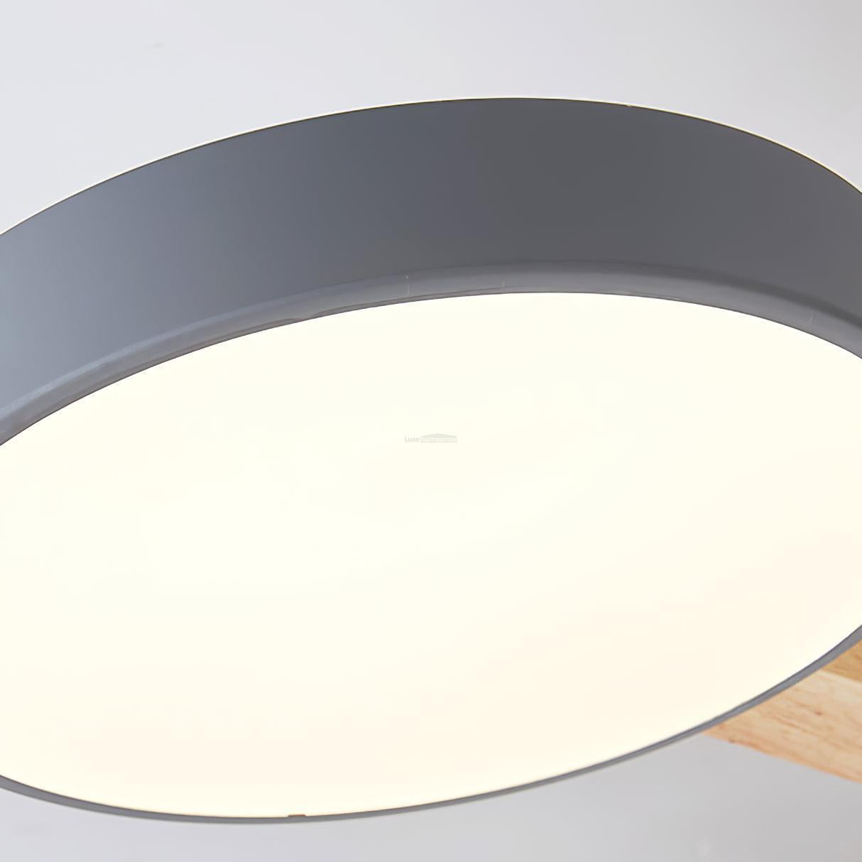 Modern Multi Stem Chandelier with 5/6/8 heads - Wood-1-Luxehomezone