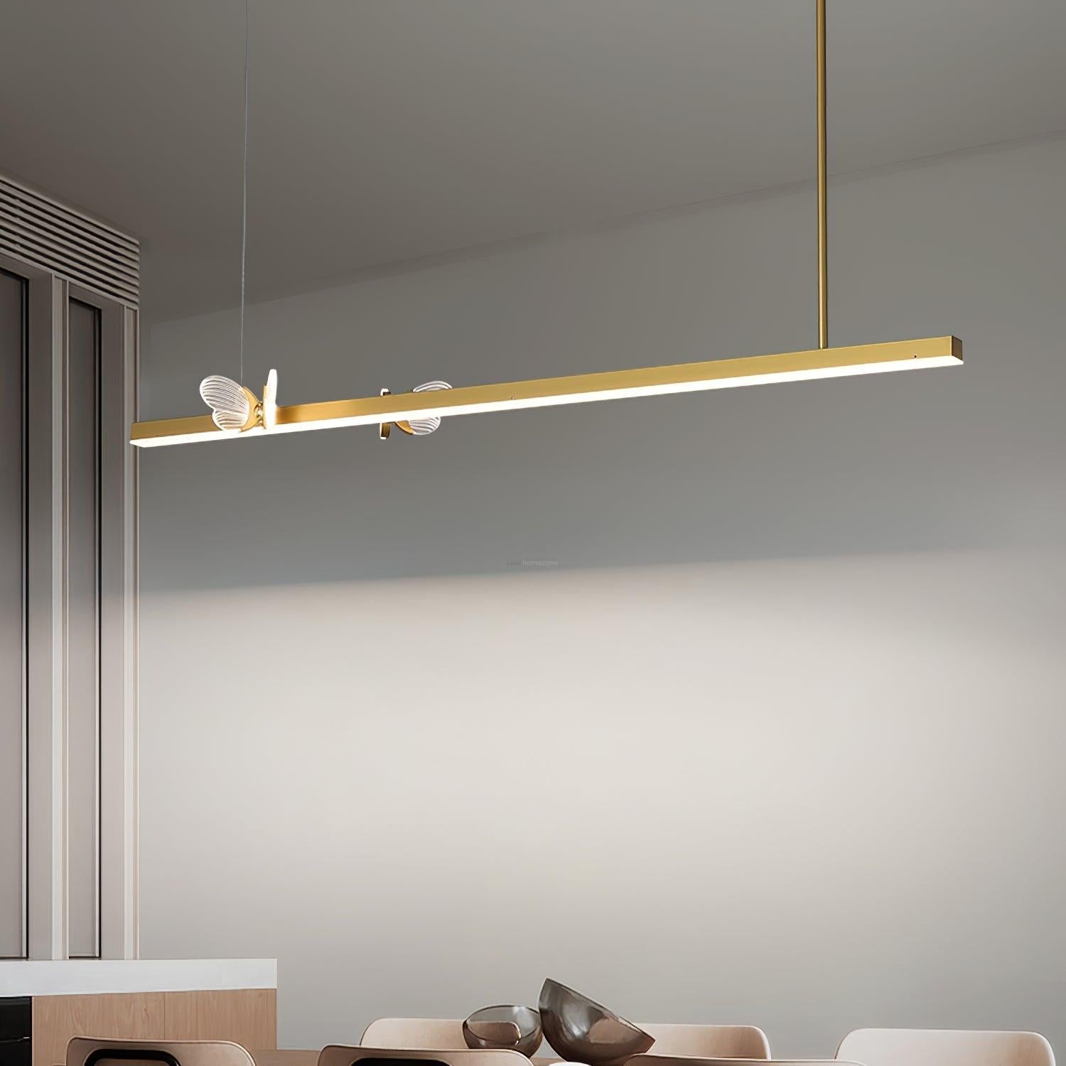 Cohen Butterfly Linear Chandelier - Butterfly-1-Luxehomezone