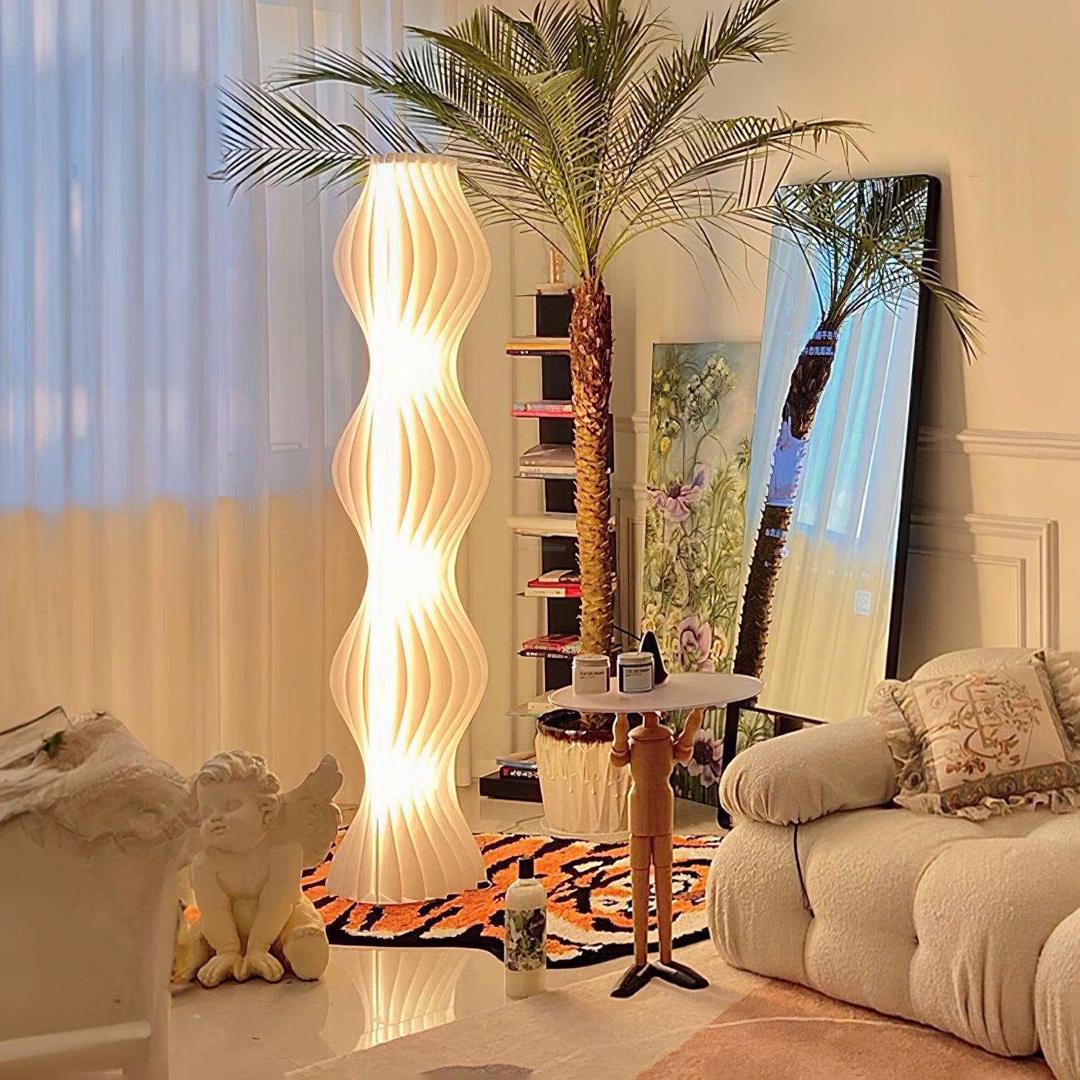 Vapor Floor Lamp Dia 35cm - Pillar-1-Luxehomezone
