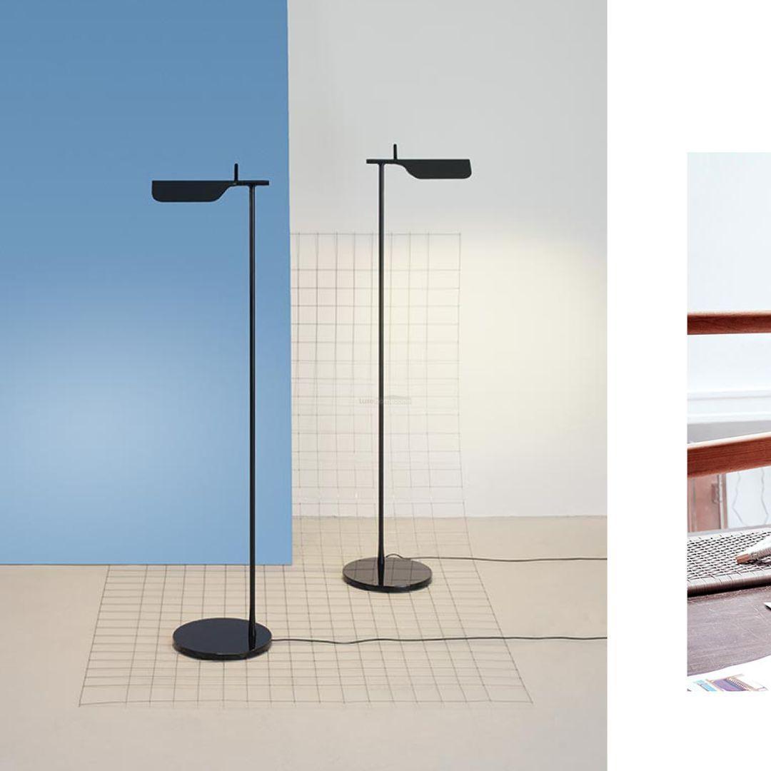 Pivot Ease Floor Lamp  ∅ 11.8″ - Industrial-1-Luxehomezone