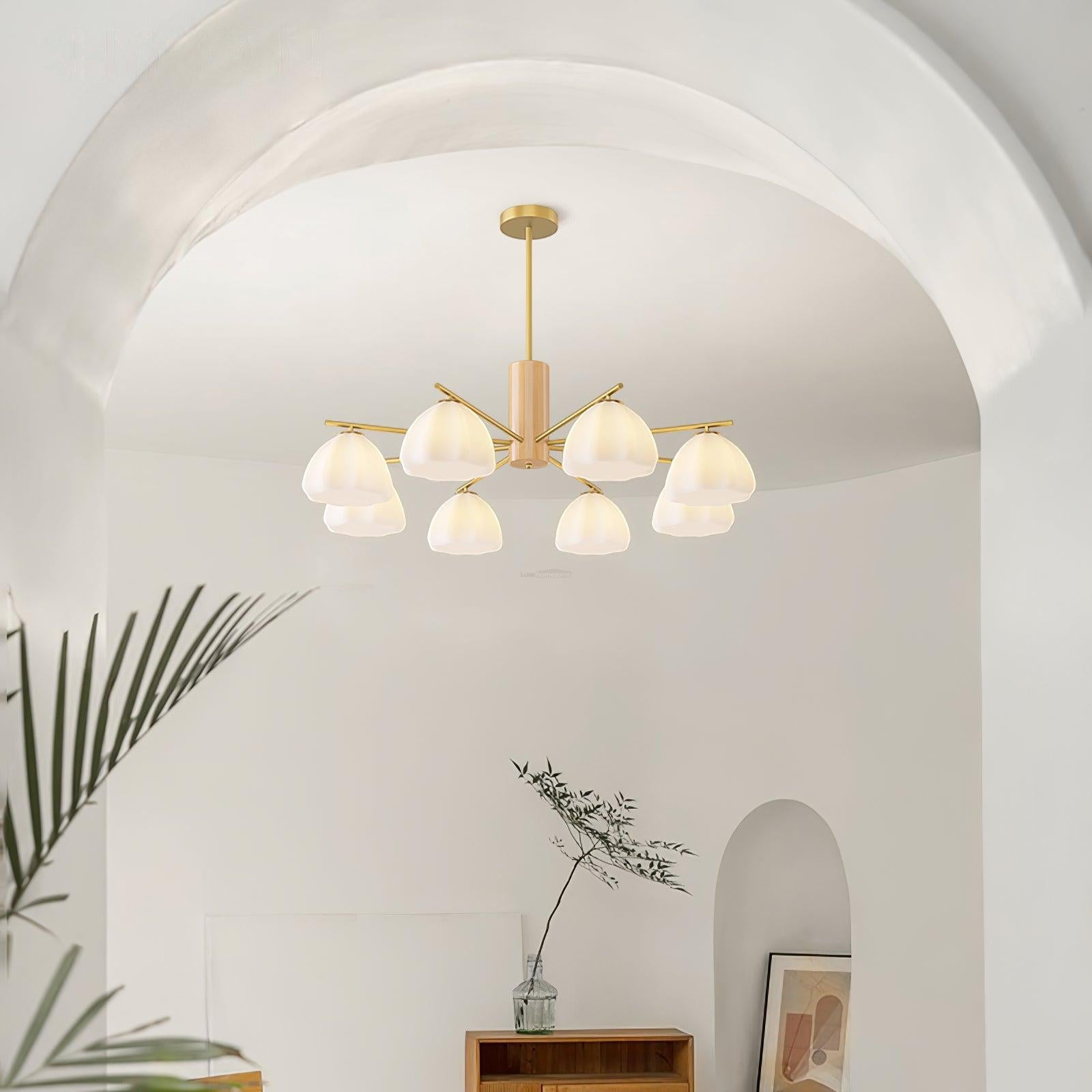 Little Clouds Round/Linear Chandelier - Zahara-1-Luxehomezone