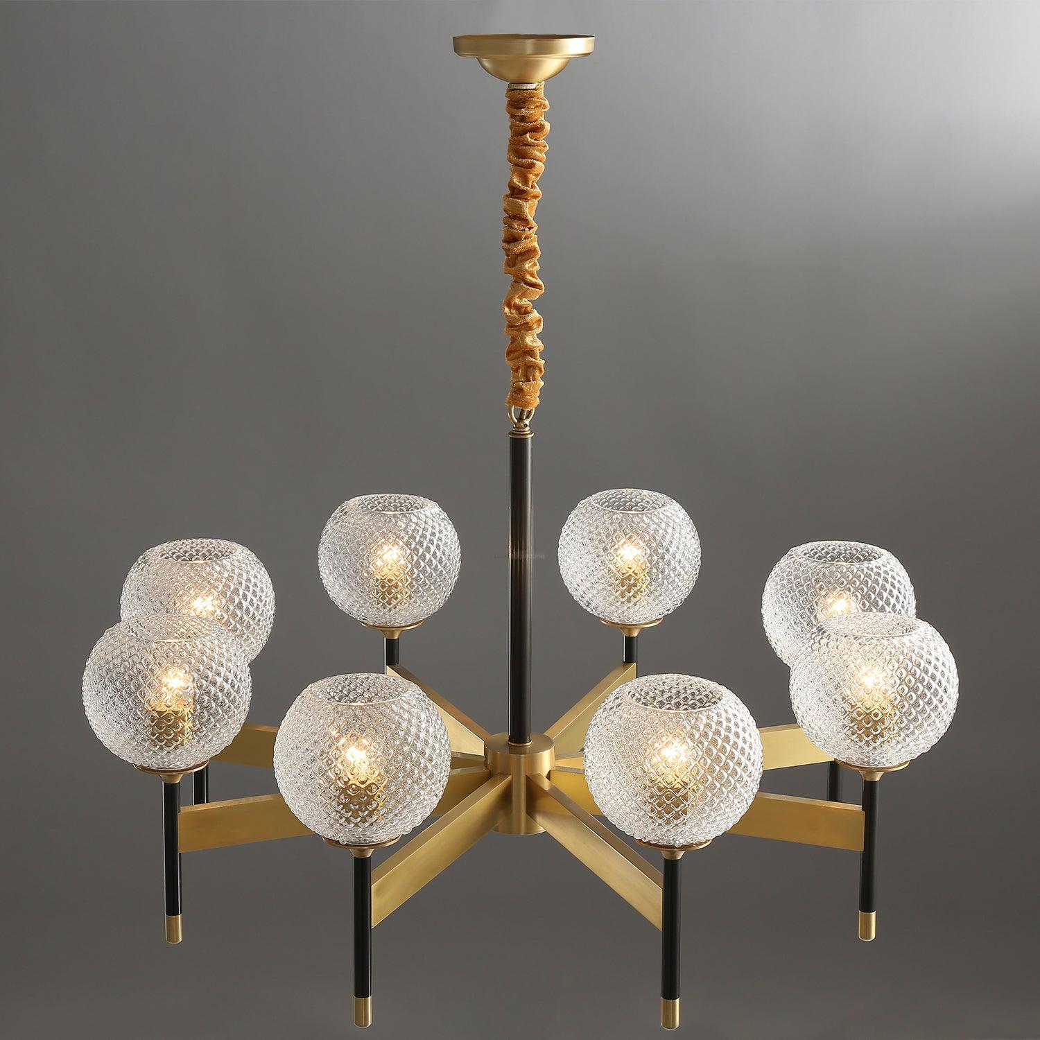 Breton Chandelier ∅ 27.2″ - Lucency-1-Luxehomezone