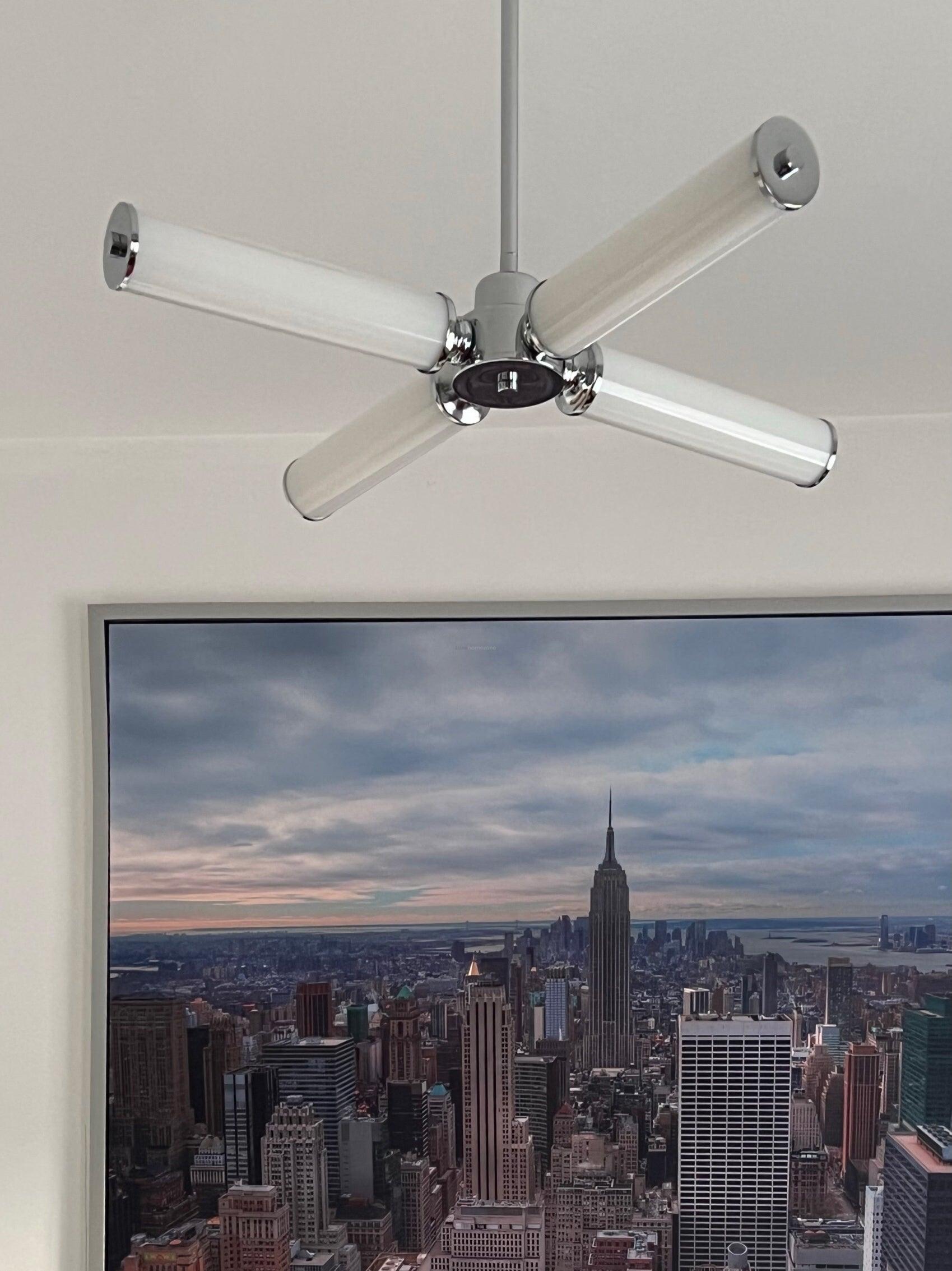 Huntington LED Chandelier ∅ 23.6″ - Tube-1-Luxehomezone