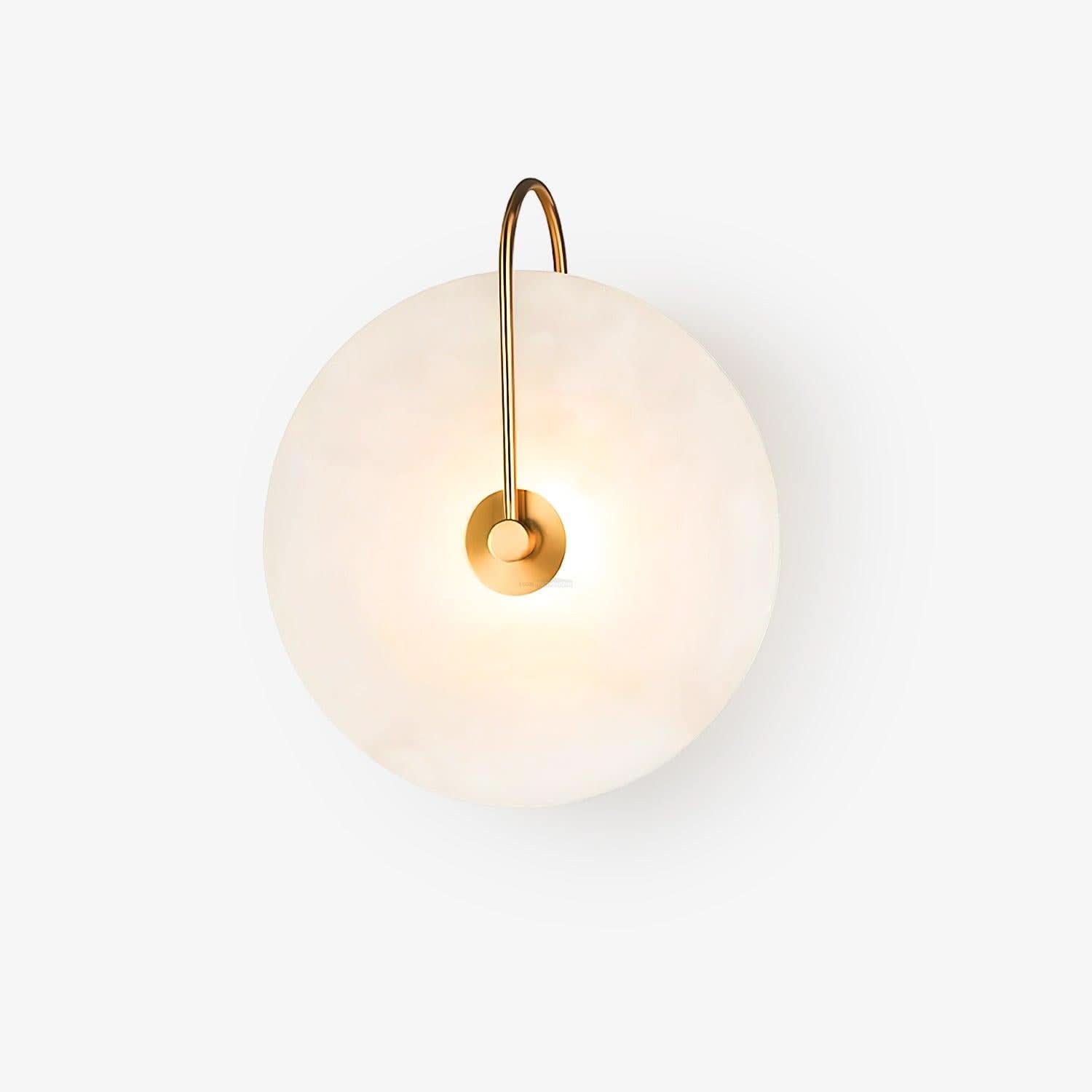 Alabaster LED Wall Lamp 6''/8''/10''/12'' - Luxehomezone