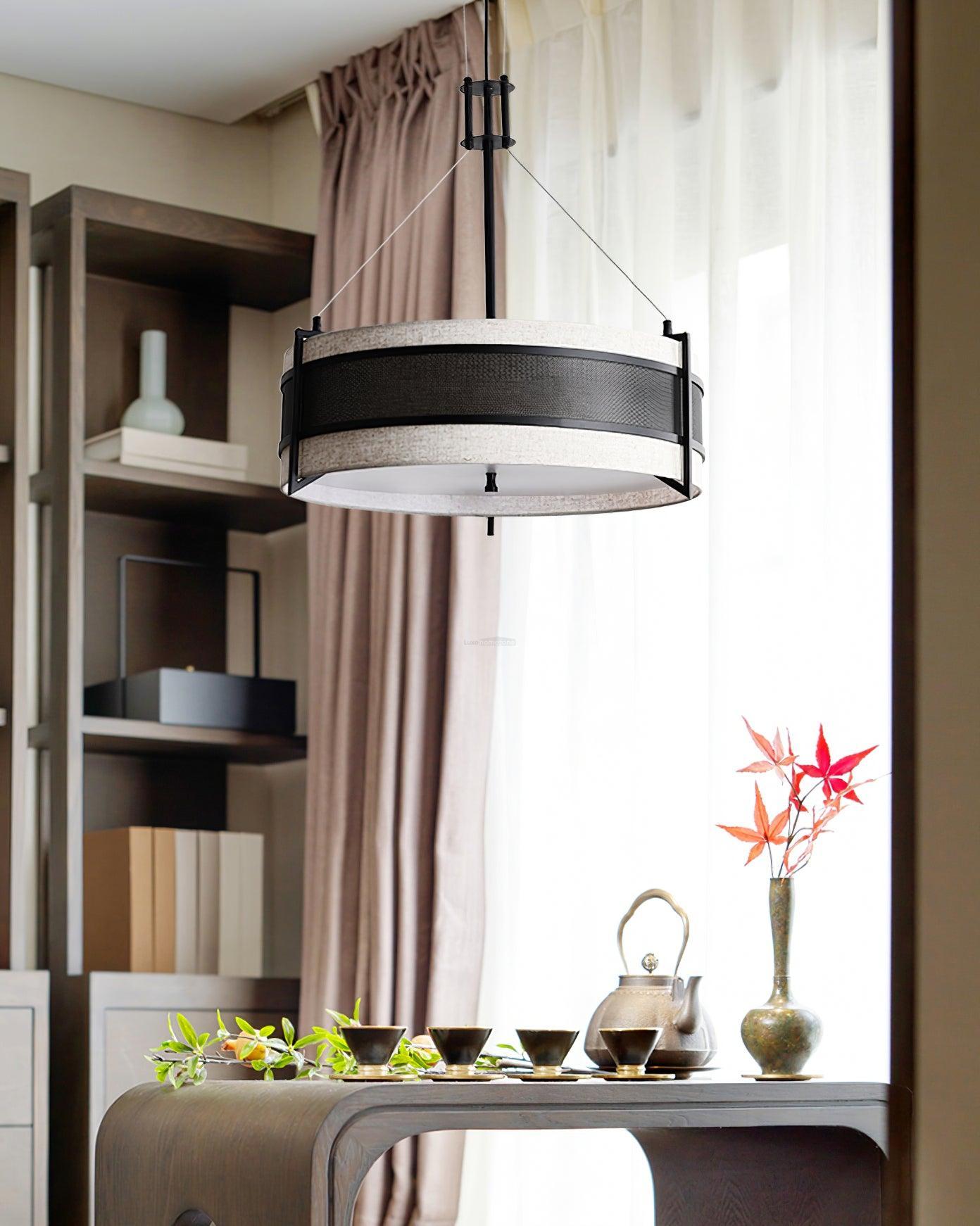 Pedesina Chandelier Φ 23.6″ - Pleated-1-Luxehomezone