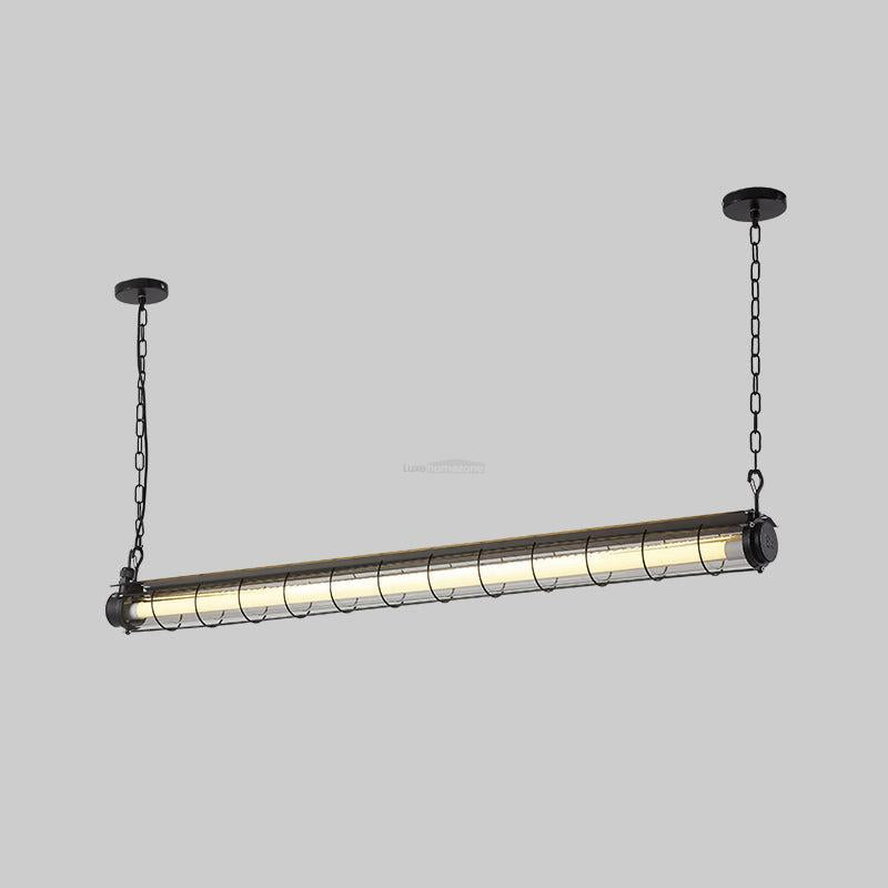 Artisan Glass Linearity Chandelier  L 48.8″ - Bar-1-Luxehomezone