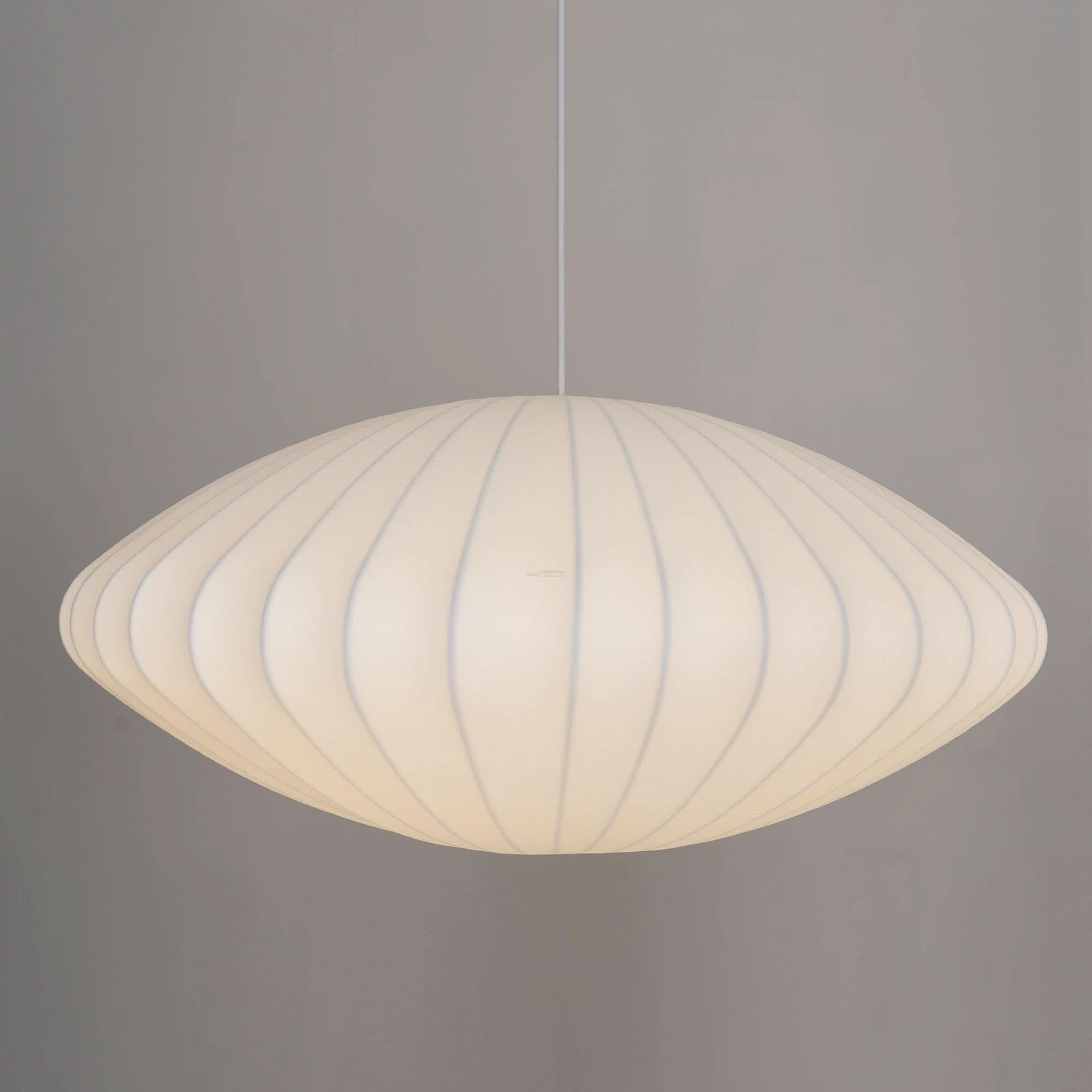 Bubble Pendant Light with Artificial Silk Lampshade - Luxehomezone