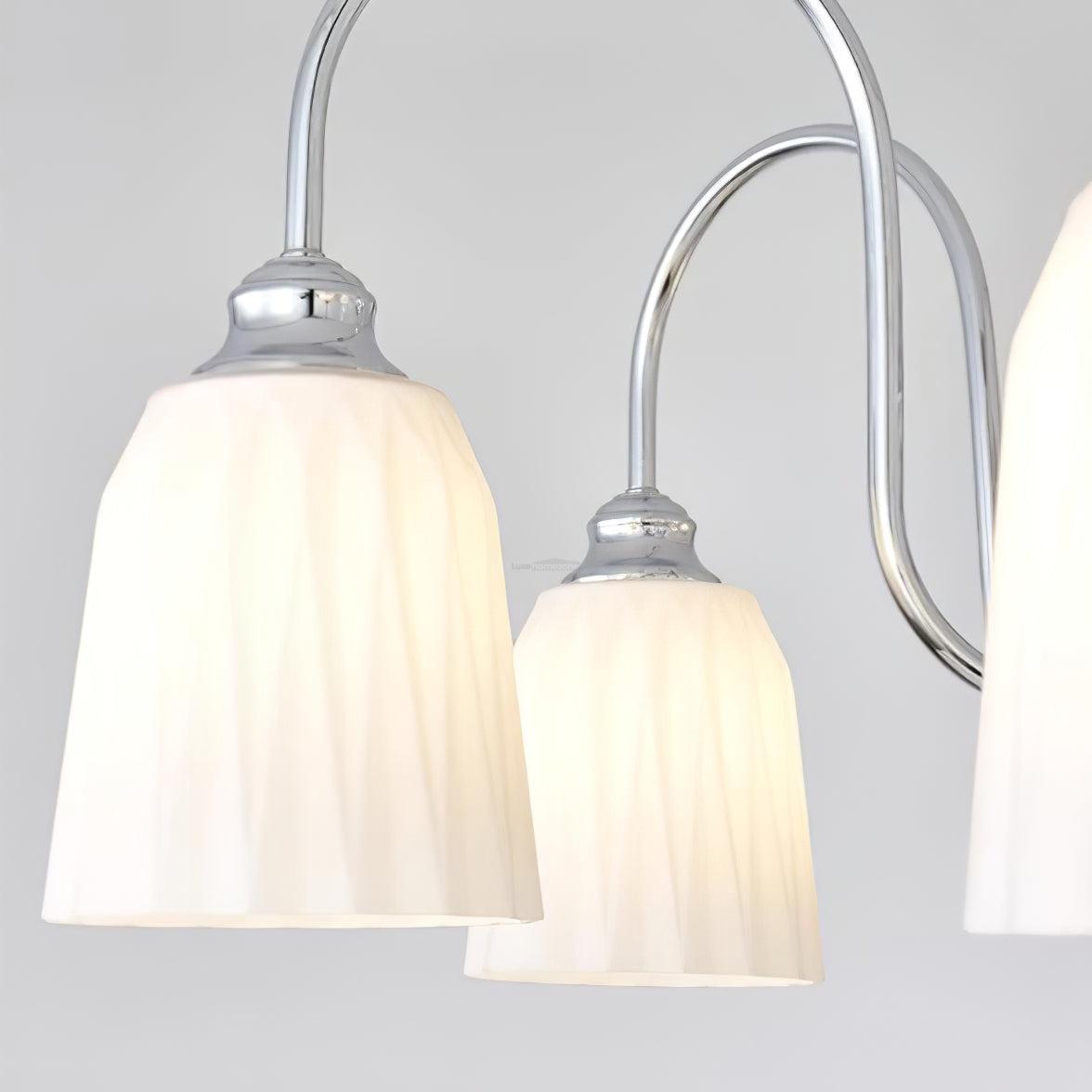 Bauhaus Pleated Chandelier with 3/5/6/8 heads