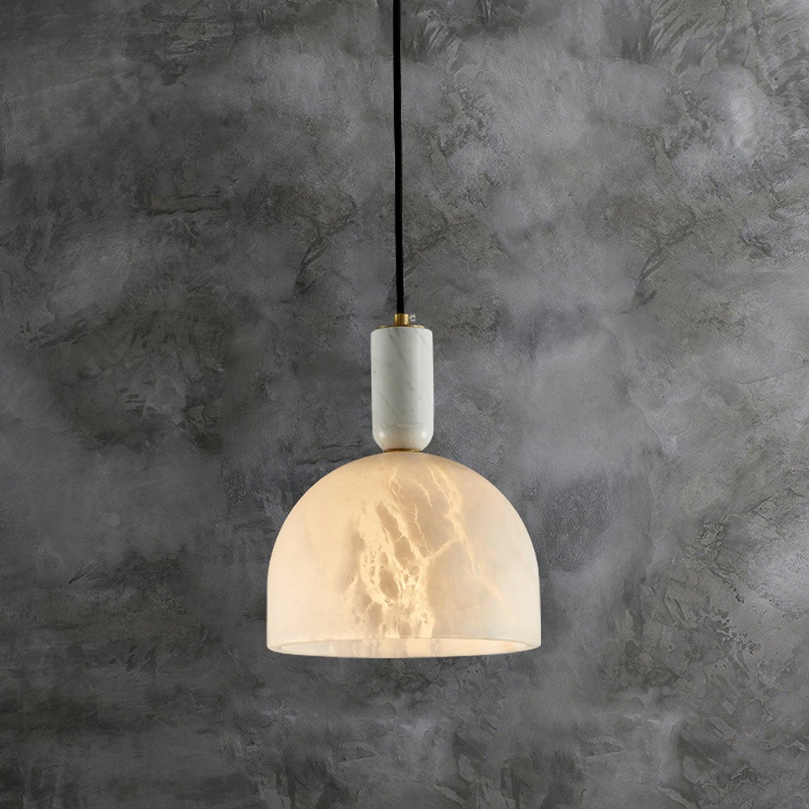 Alabaster Pendant Light - Alabaster, Alabaster Pendant-1-Luxehomezone