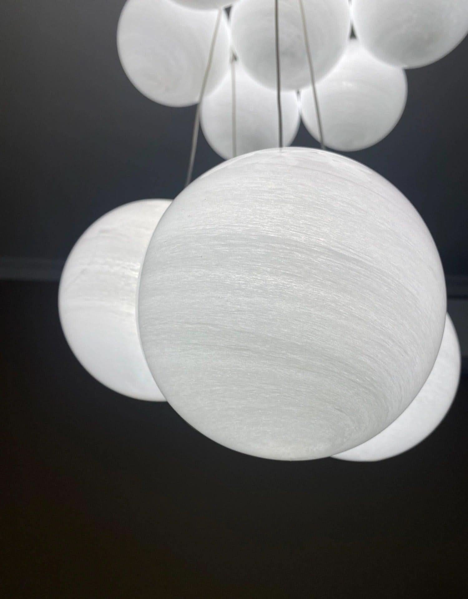 Glass Cluster Chandelier with 7/13/19 heads - Luxehomezone