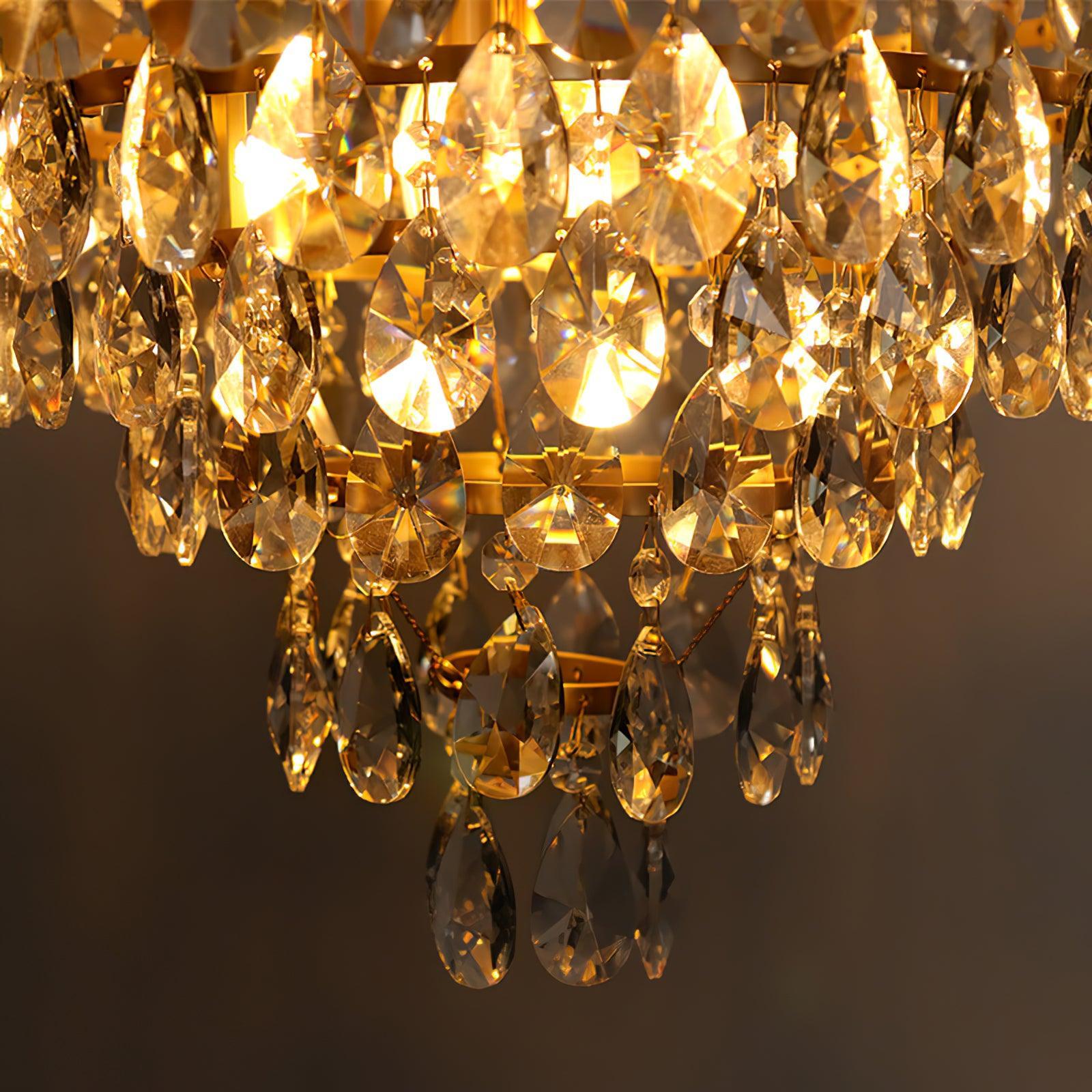 Vintage Crystal Chandelier - Crystals-1-Luxehomezone