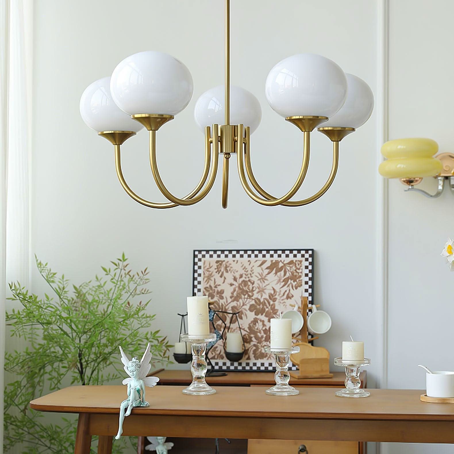 Marshmallow Chandelier 18''  26'' - Luxehomezone