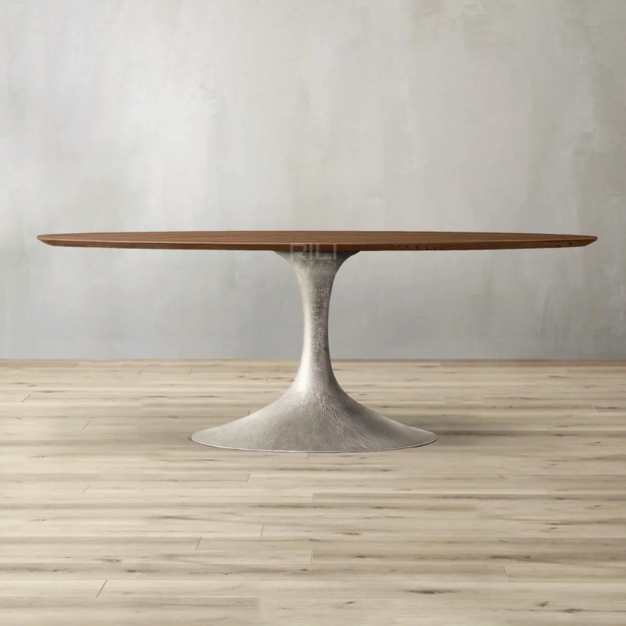Aero Wood Oval Dining Table