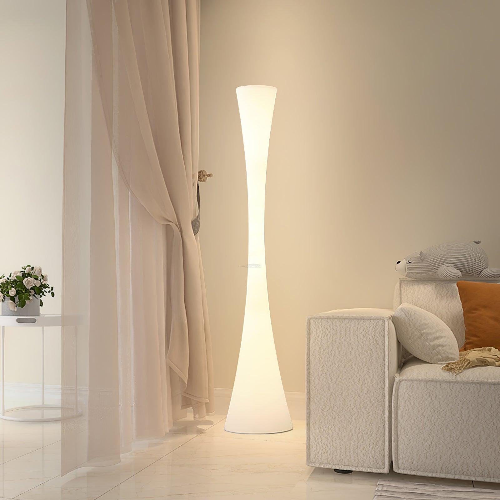 Biconica Pol Floor Lamp  ∅ 13.8″ - Pillar-1-Luxehomezone