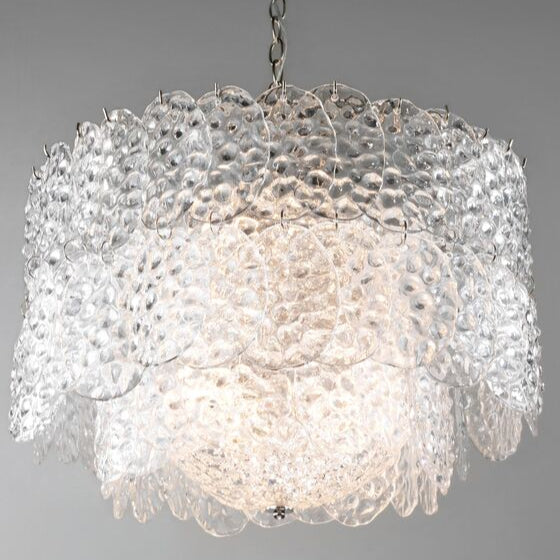 Valere Glass Round Chandelier