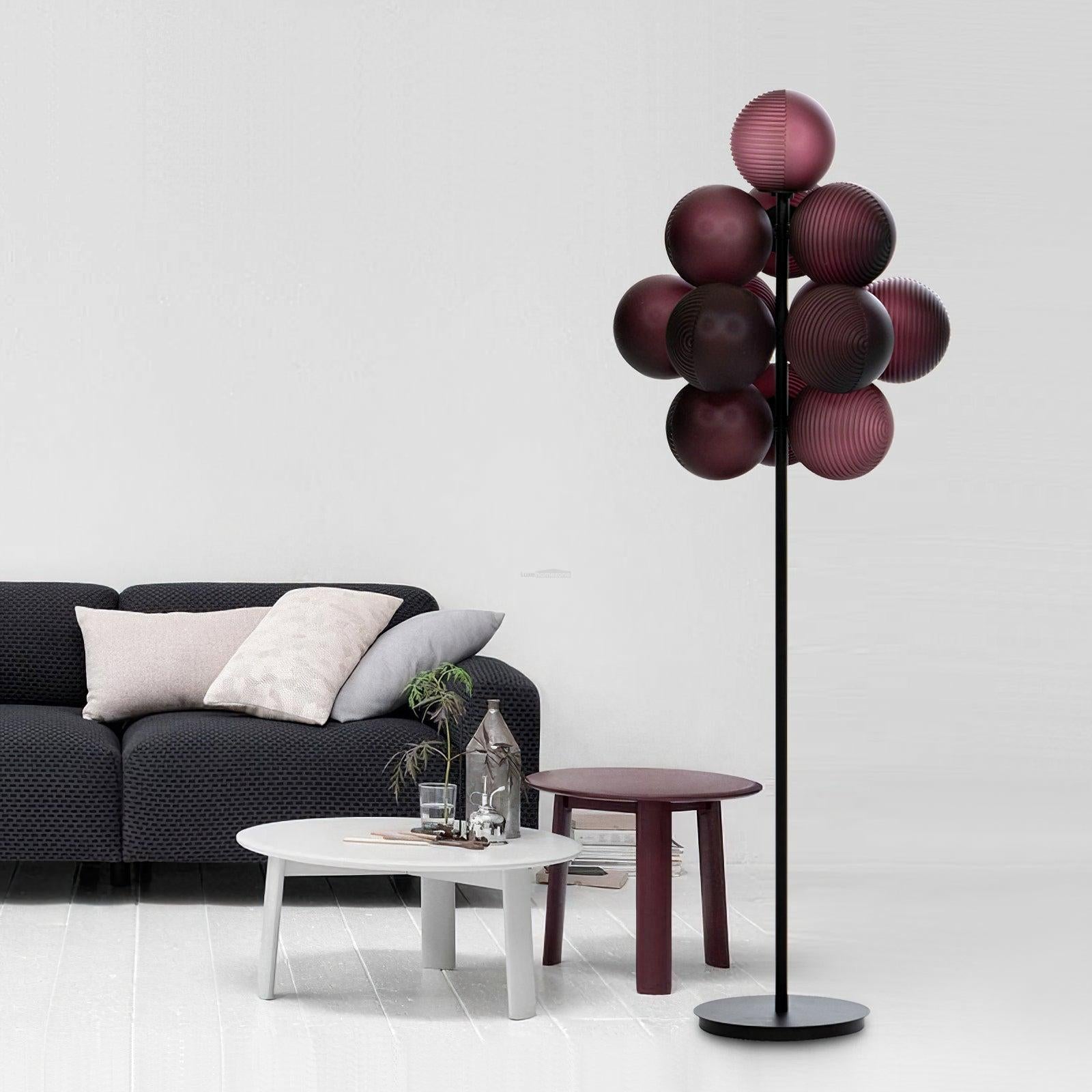 Grape Floor Lamp  ∅ 24″ - Lava-1-Luxehomezone
