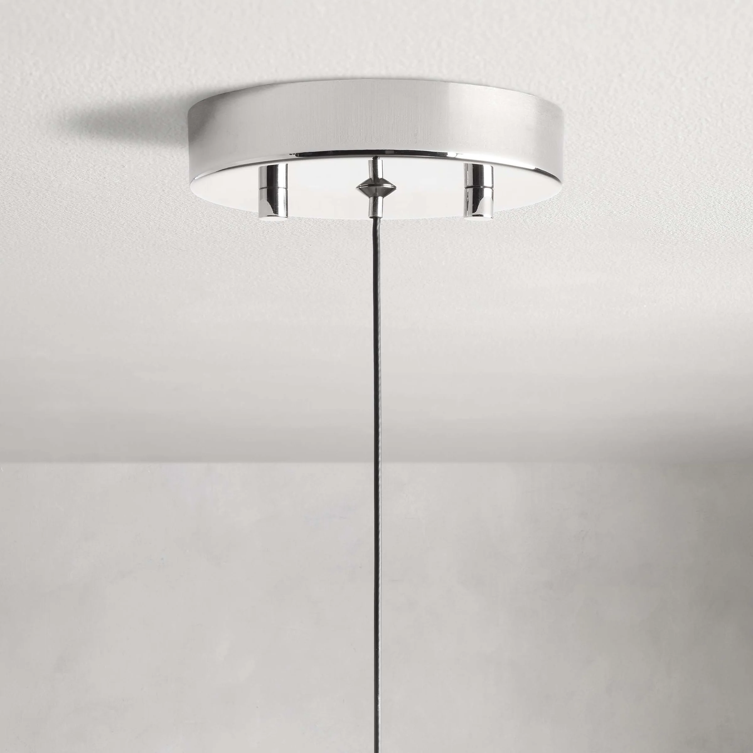 Solitaire Modern Pendant 13"H