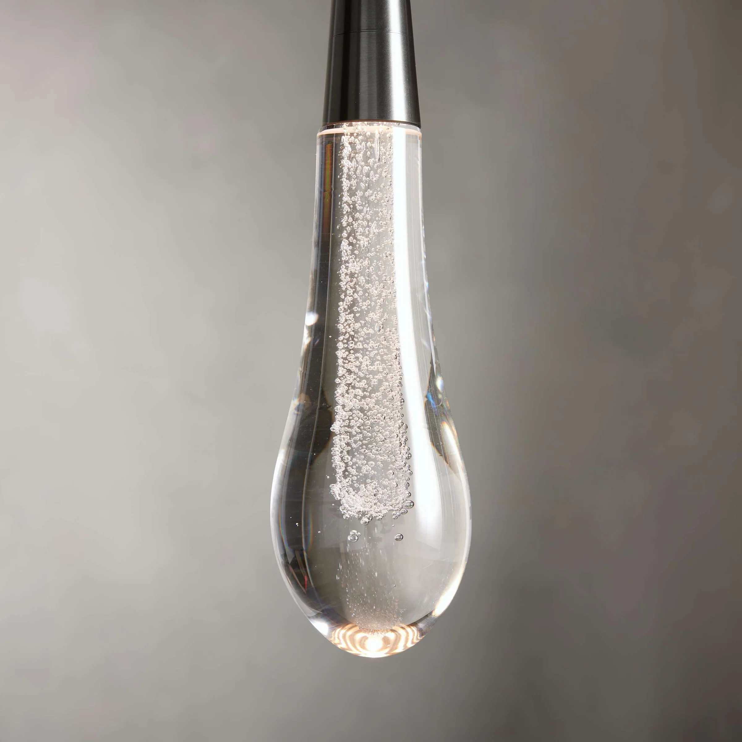 Solitaire Modern Pendant 13"H