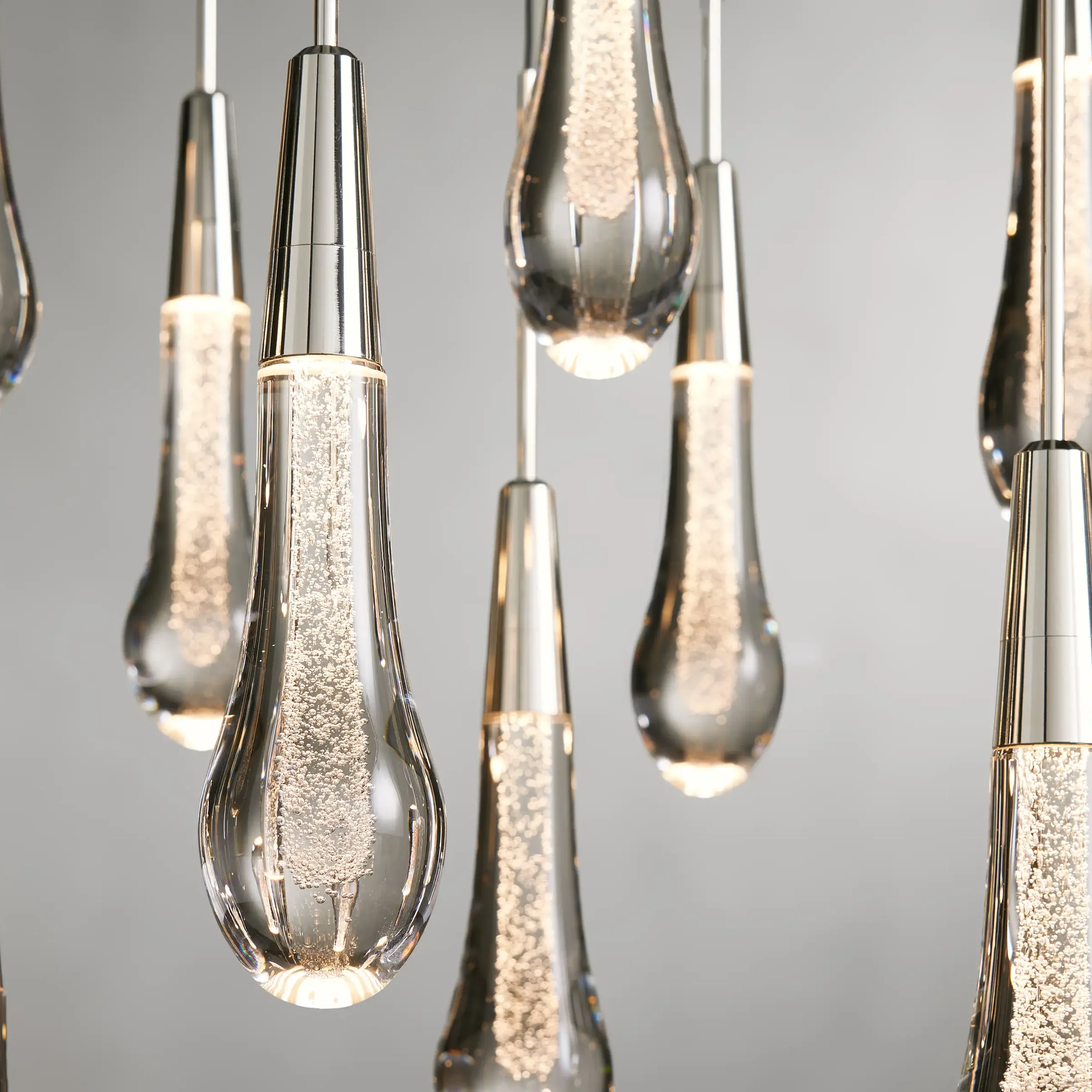 Solitaire Round Chandelier 58"D - Chandeliers- Chandeliers1-Luxehomezone