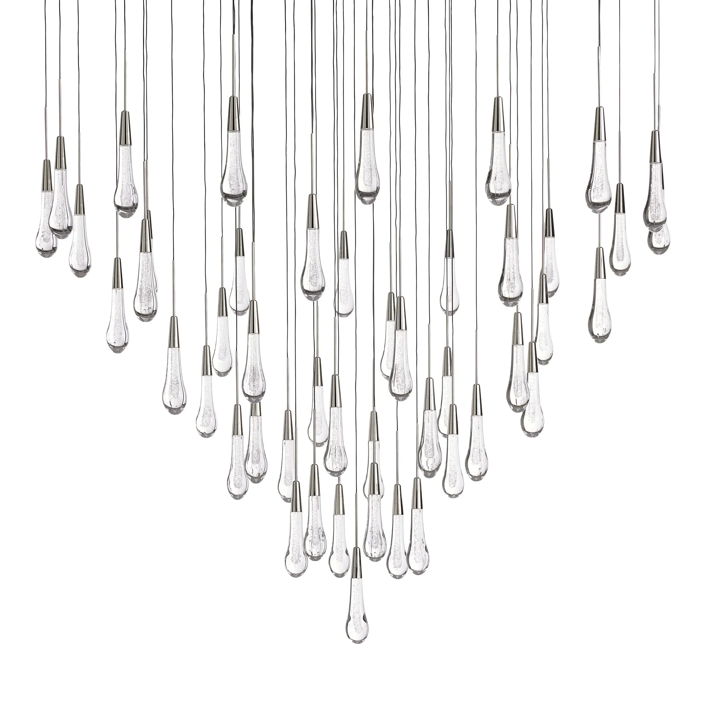 Solitaire Round Chandelier 58"D - Chandeliers- Chandeliers1-Luxehomezone