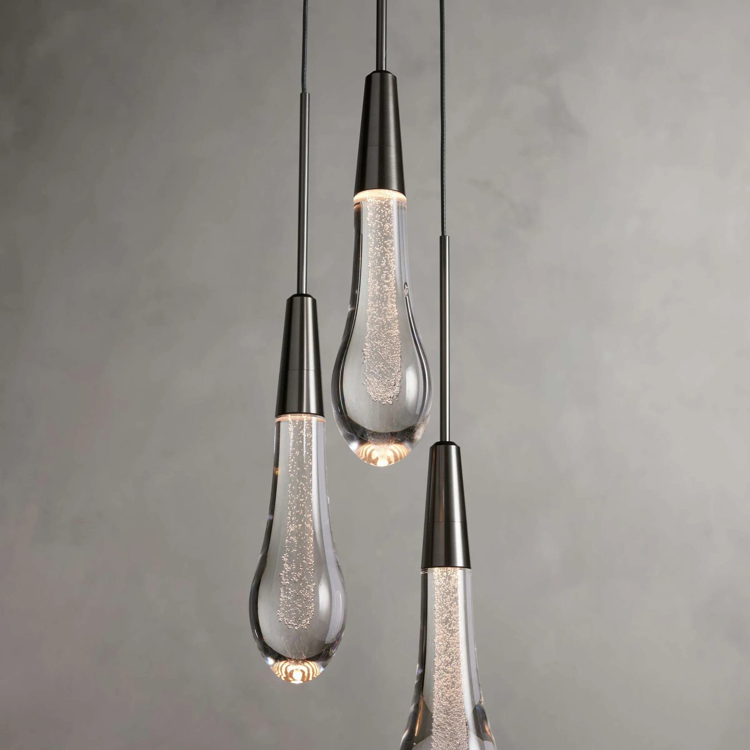 Solitaire 3-Light Pendant - - Pendant Light1-Luxehomezone