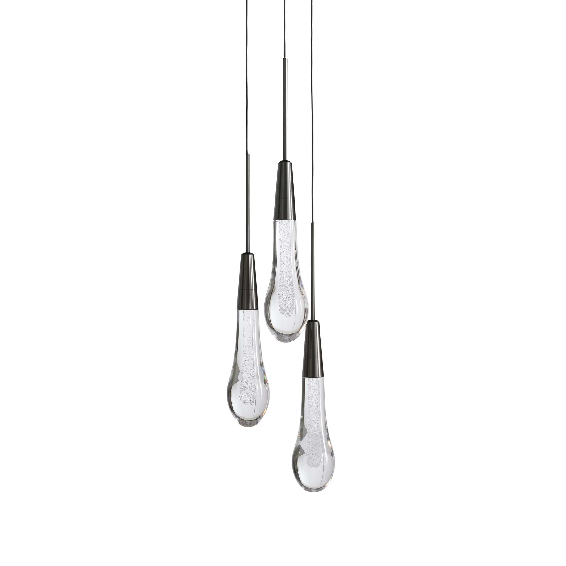 Solitaire 3-Light Pendant - - Pendant Light1-Luxehomezone