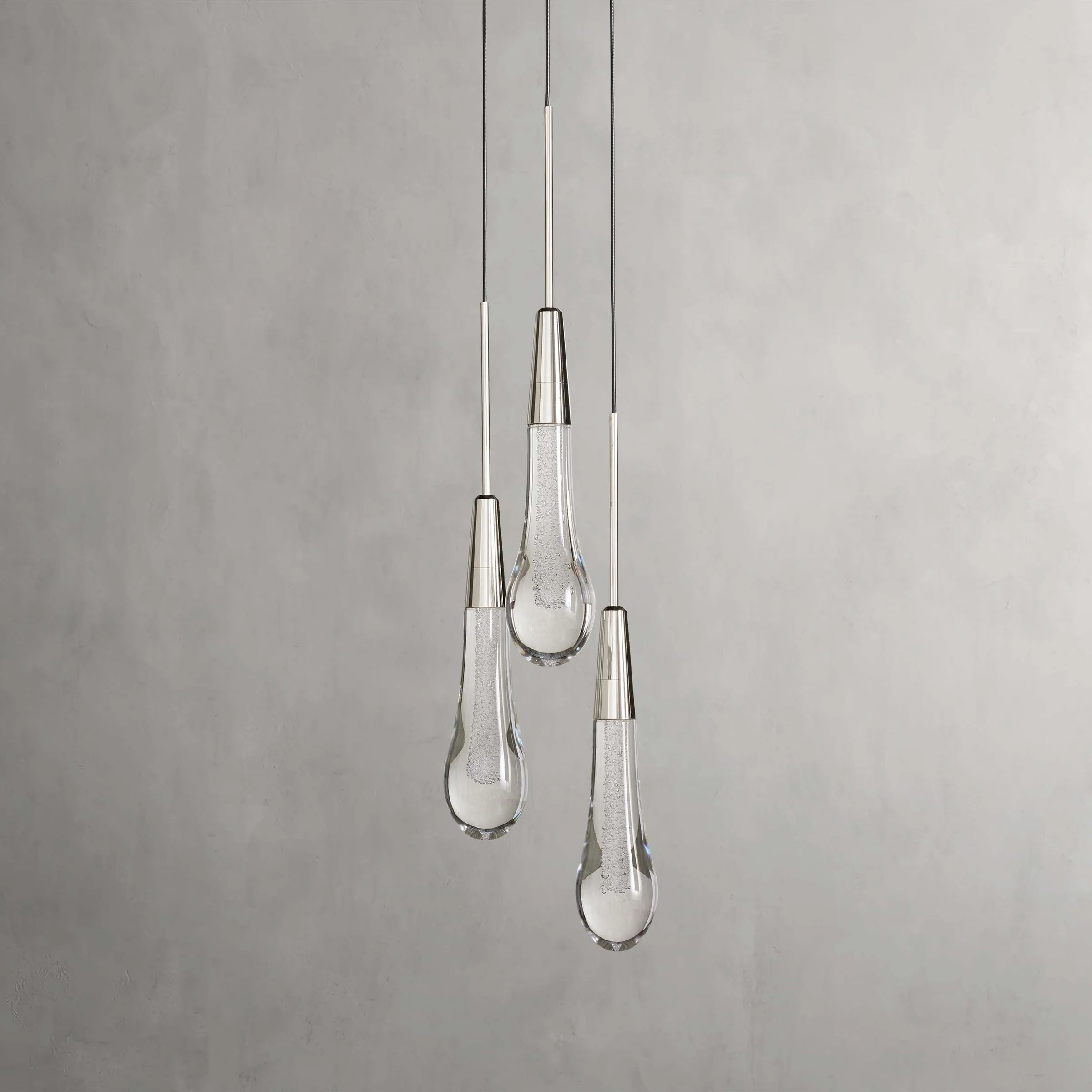 Solitaire 3-Light Pendant - - Pendant Light1-Luxehomezone