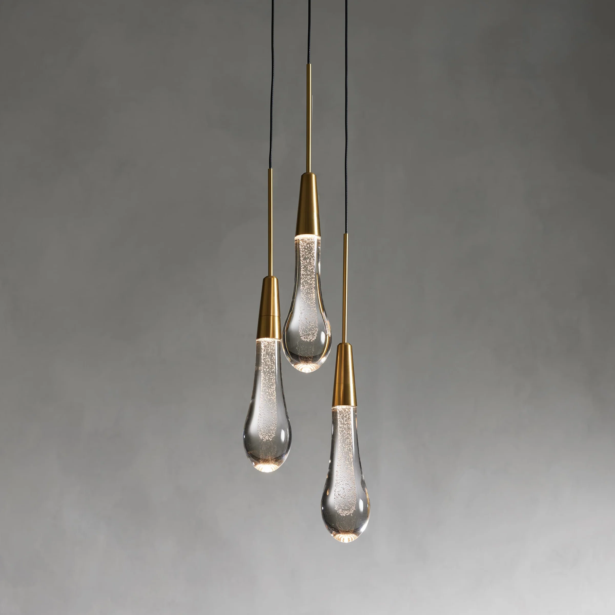 Solitaire 3-Light Pendant - - Pendant Light1-Luxehomezone
