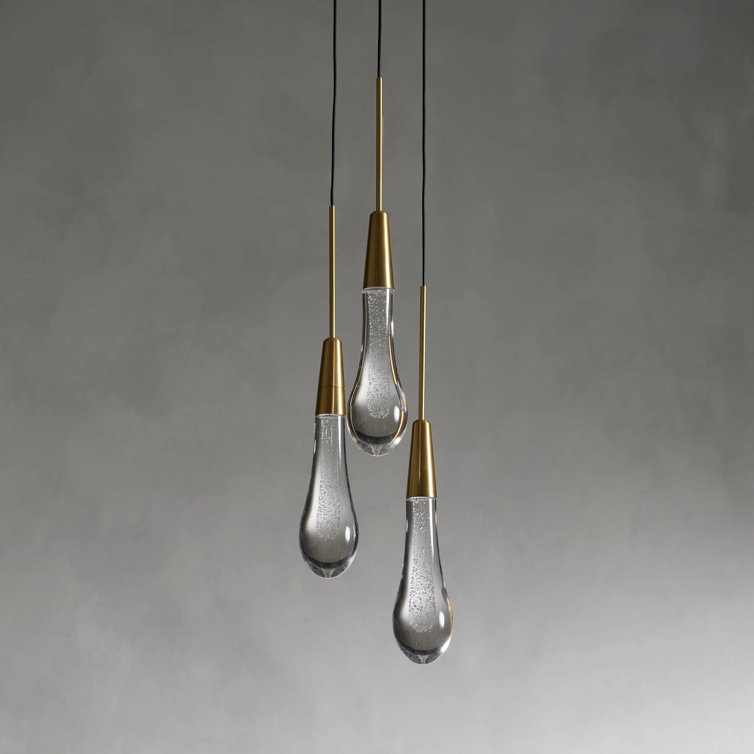 Solitaire 3-Light Pendant - - Pendant Light1-Luxehomezone