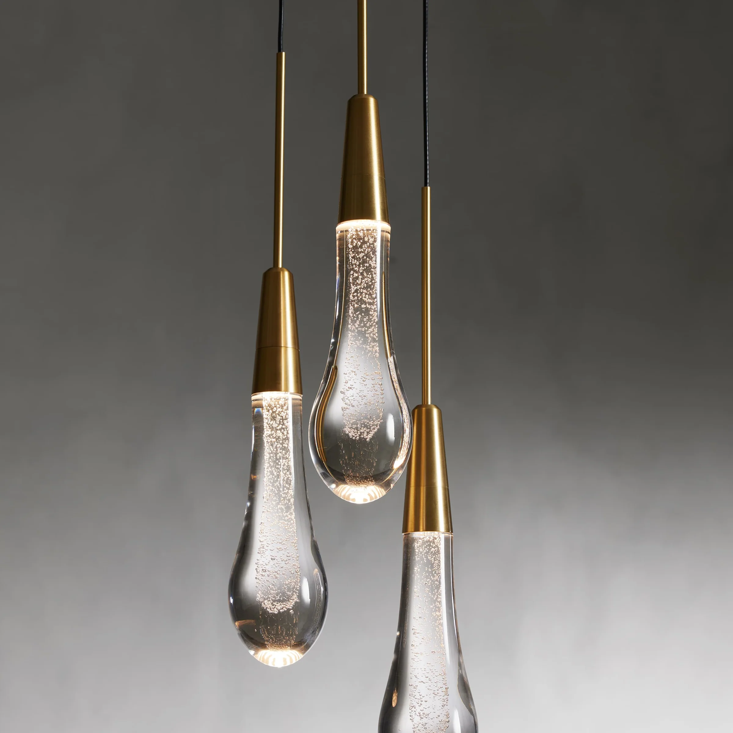 Solitaire 3-Light Pendant - - Pendant Light1-Luxehomezone