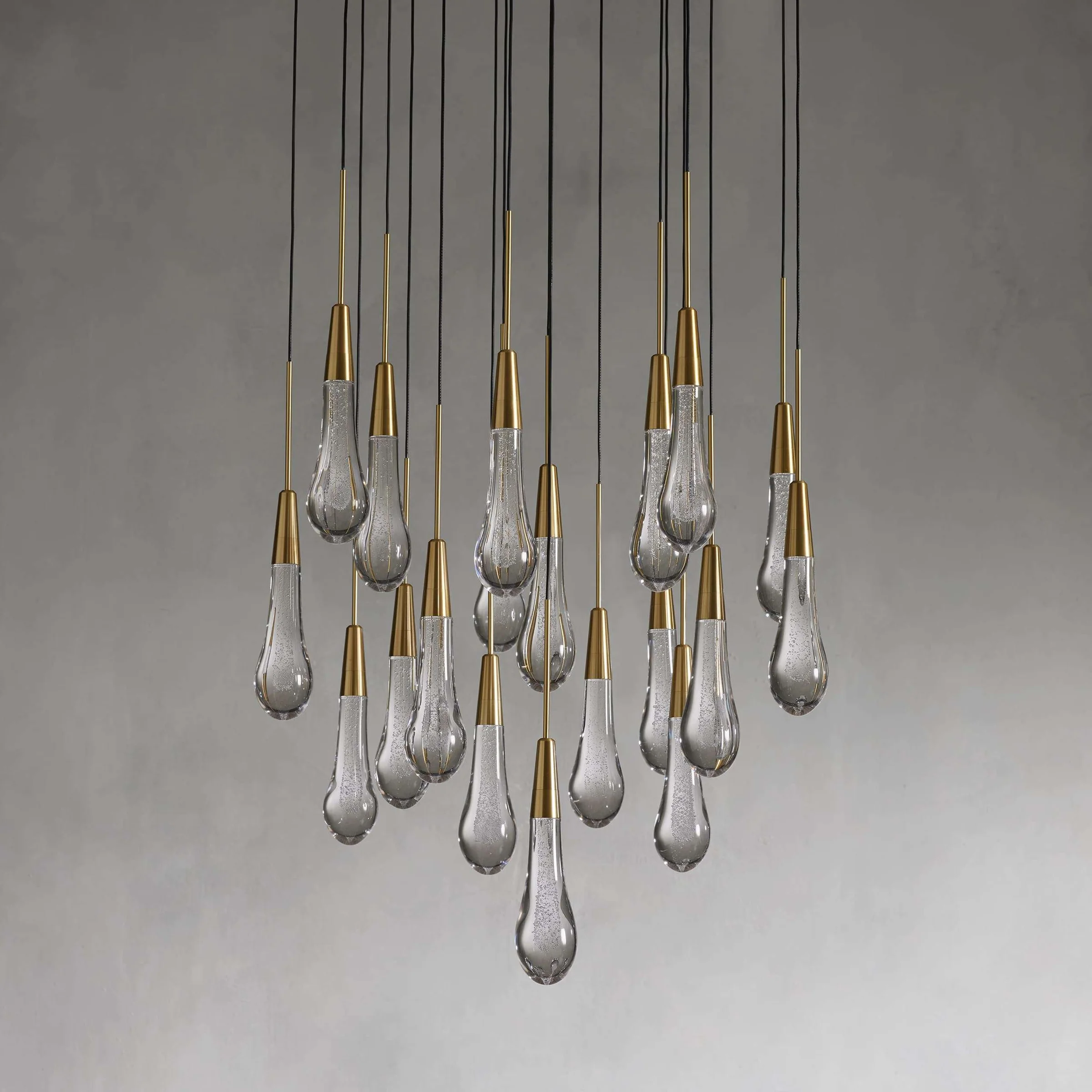 Solitaire Round Chandelier 17"W 24"W 36“W - - Chandeliers1-Luxehomezone
