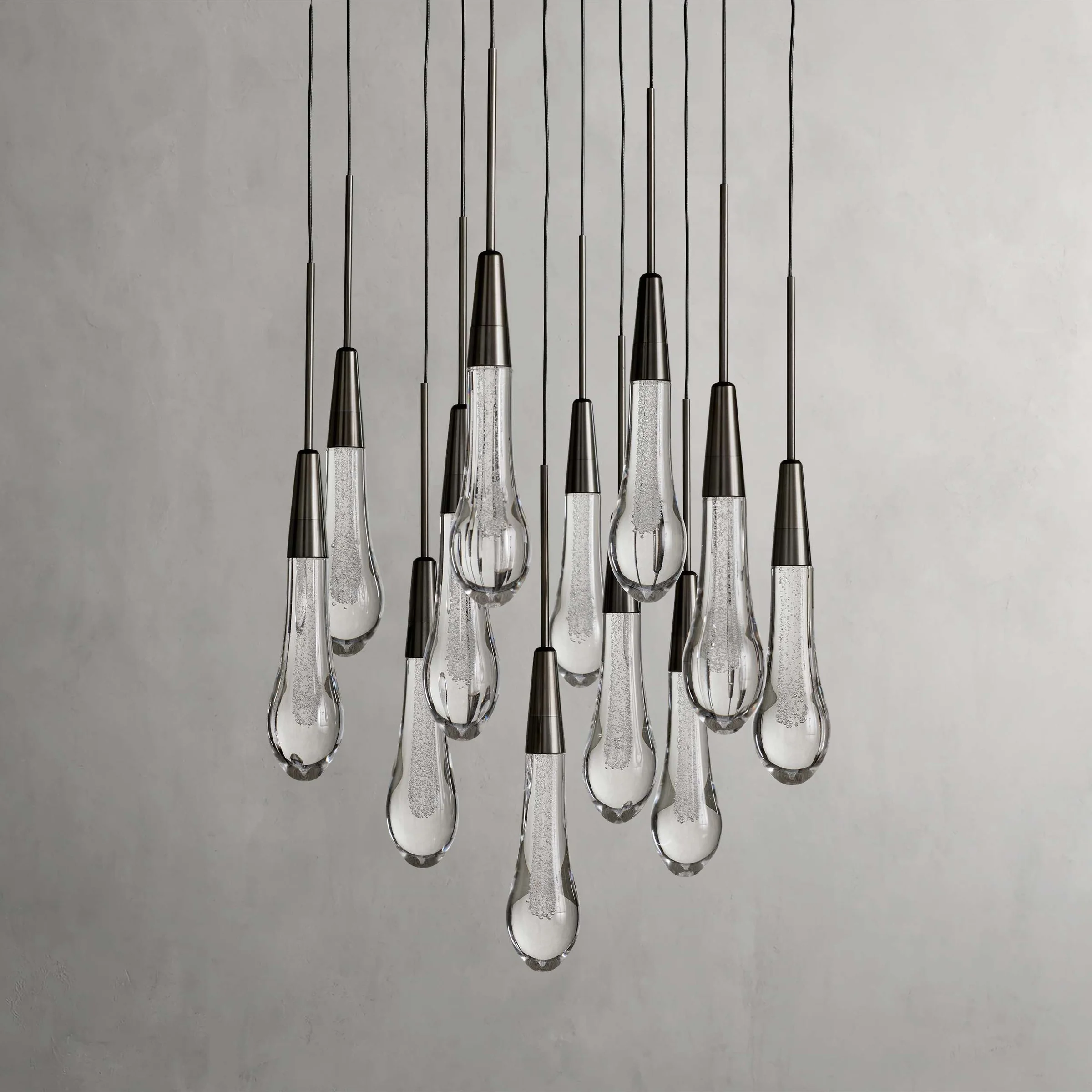 Solitaire Round Chandelier 17"W 24"W 36“W - - Chandeliers1-Luxehomezone