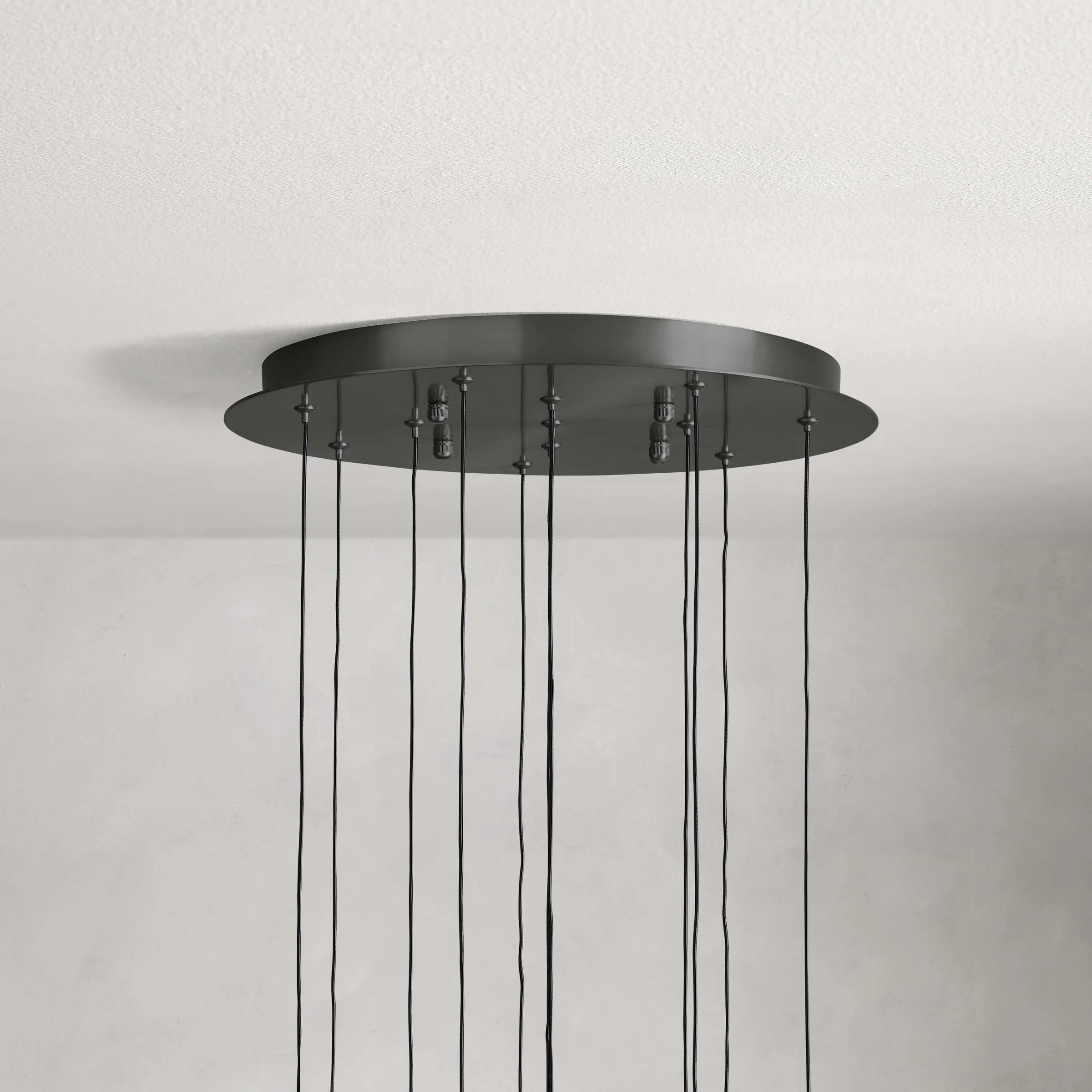 Solitaire Round Chandelier 17"W 24"W 36“W - - Chandeliers1-Luxehomezone