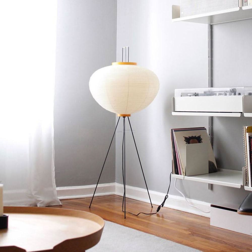Akari Paper Floor Lamp - Luxehomezone