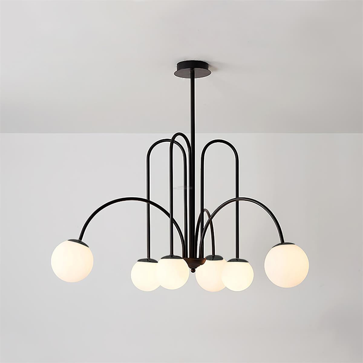 Delaney Chandelier with 6/8 heads - Bend-1-Luxehomezone