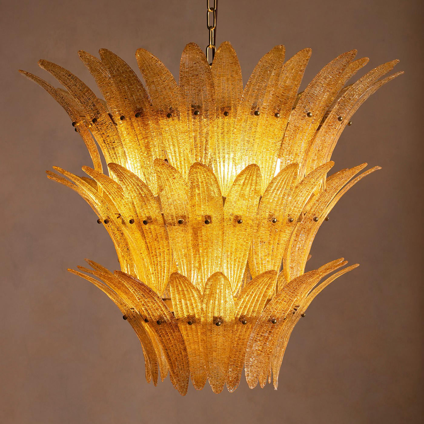 Lumis Murano Round Chandelier 30"